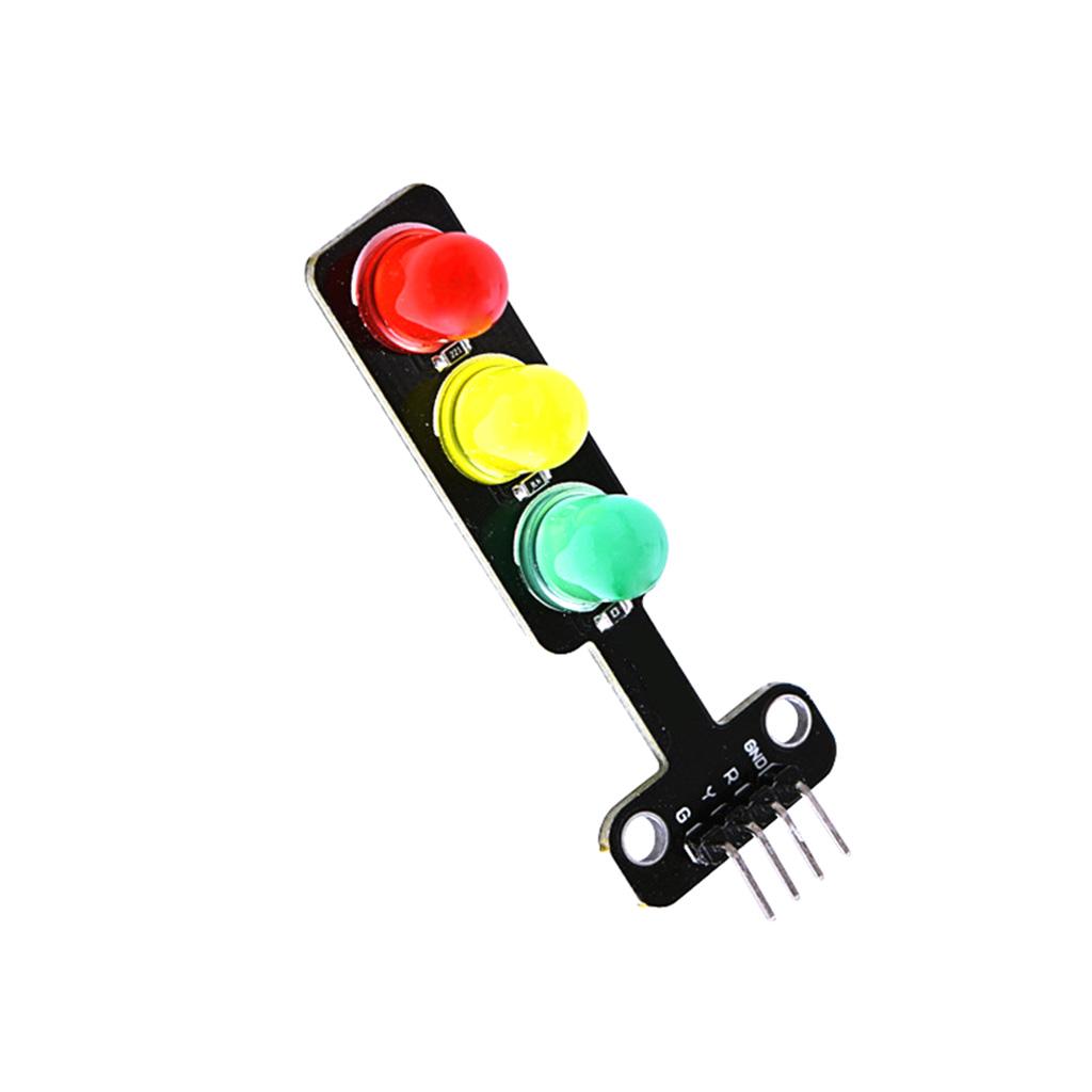 High-quality 5V Traffic Light LED Display Module Compatible with Arduino