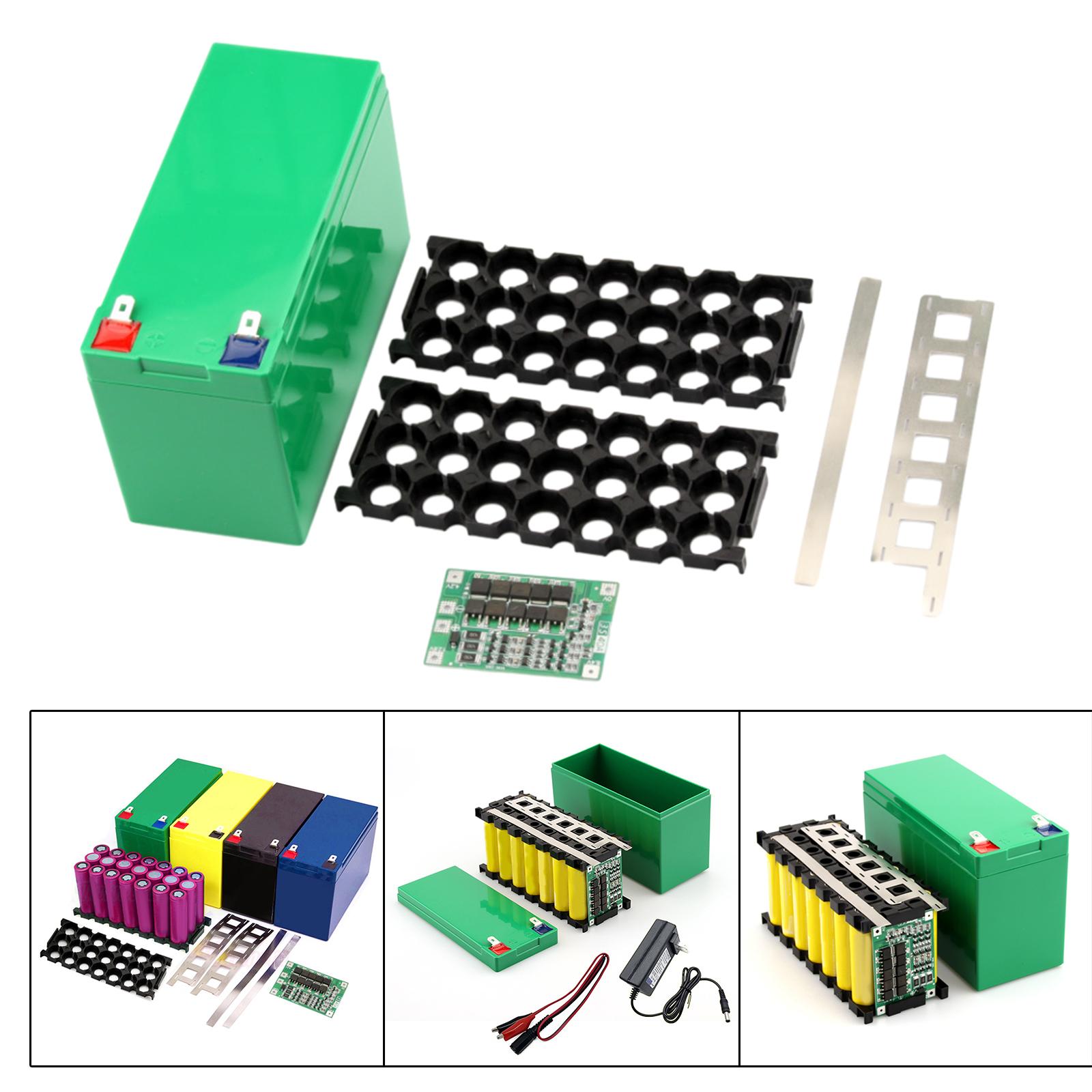 18650 Battery Box Battery Organizer Case for Fishing Outside Lighting Hiking