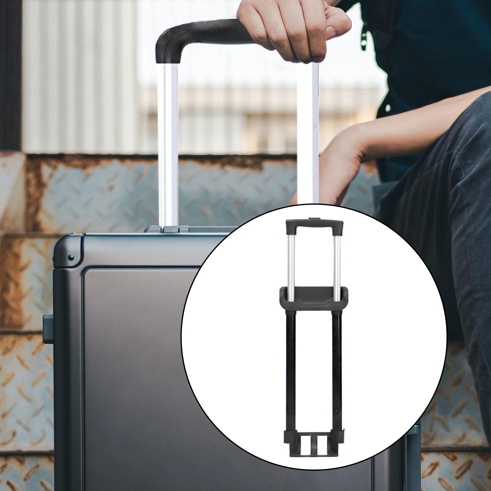 Travel Luggage Pull Rod Trolley Luggage Bag Parts Suitcase Telescopic Handle 50CMX16CMX4cm