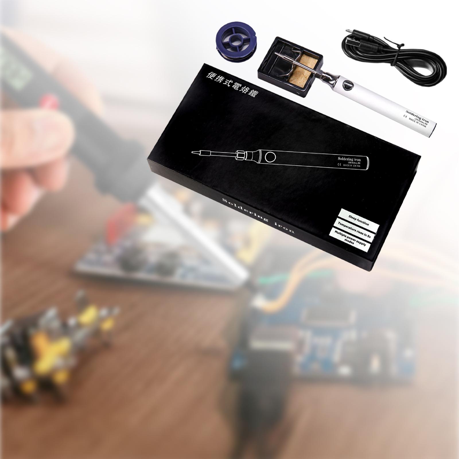 Electronic Soldering Iron Kit DIY 5V for Electric Soldering Iron Replacement