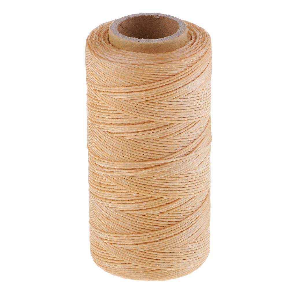 0.8mm Round Strong Sewing Thread Waxed String for Jeans Hand Stitching ...