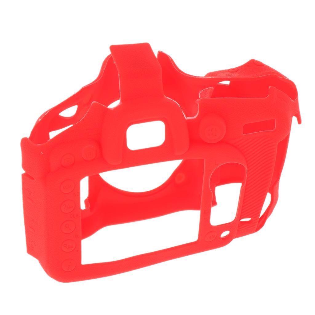 Silicone Protective Camera Body Case Cover for Nikon D7200/D7100  Red