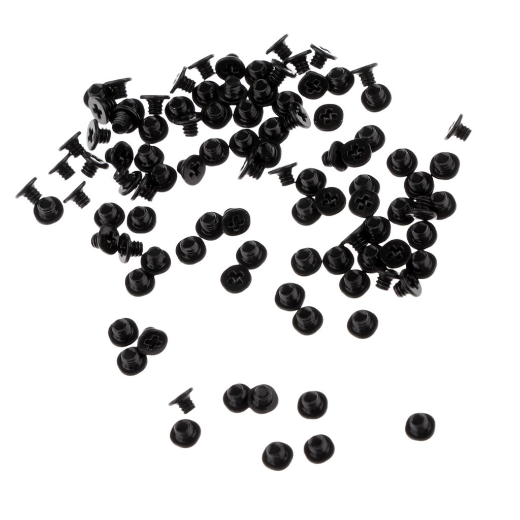 2x100Pieces Replacement Keyboard Screw for MacBook A1278 A1286 A1297