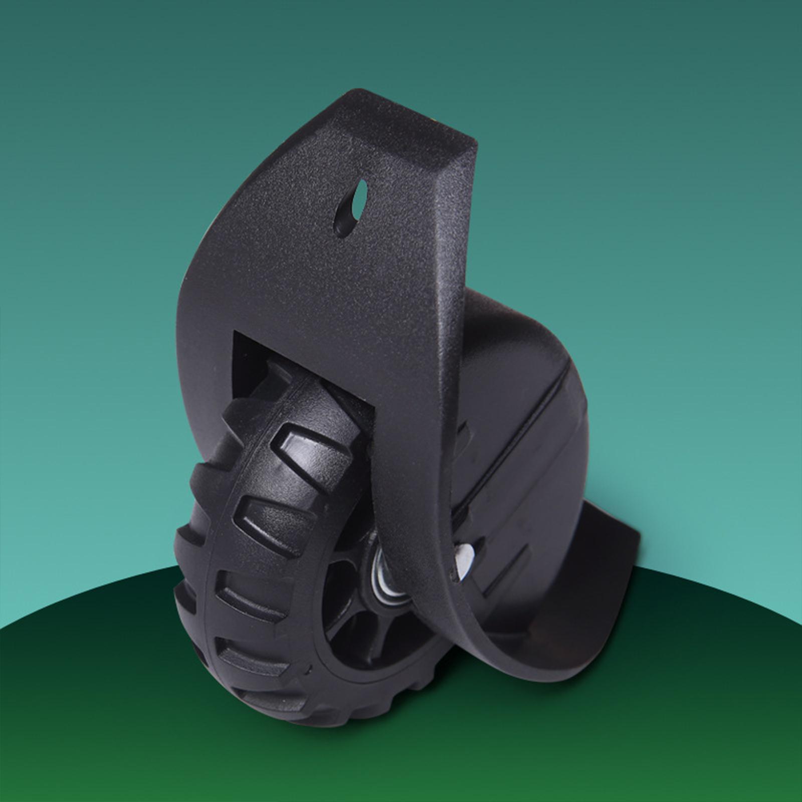 2x Luggage Wheels Mute Wear Resistant Smooth Travel Case Caster Repair Parts