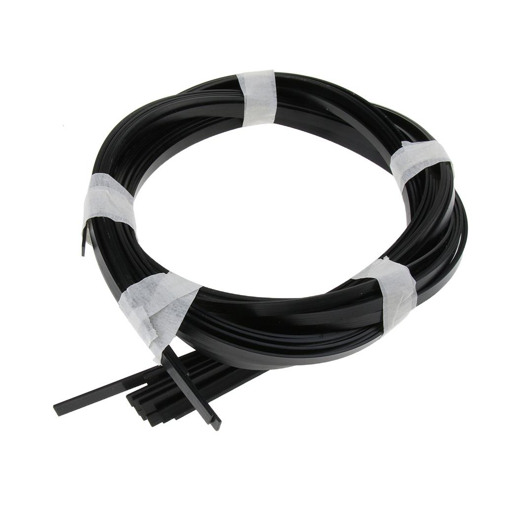 Guitar Binding Strips Black