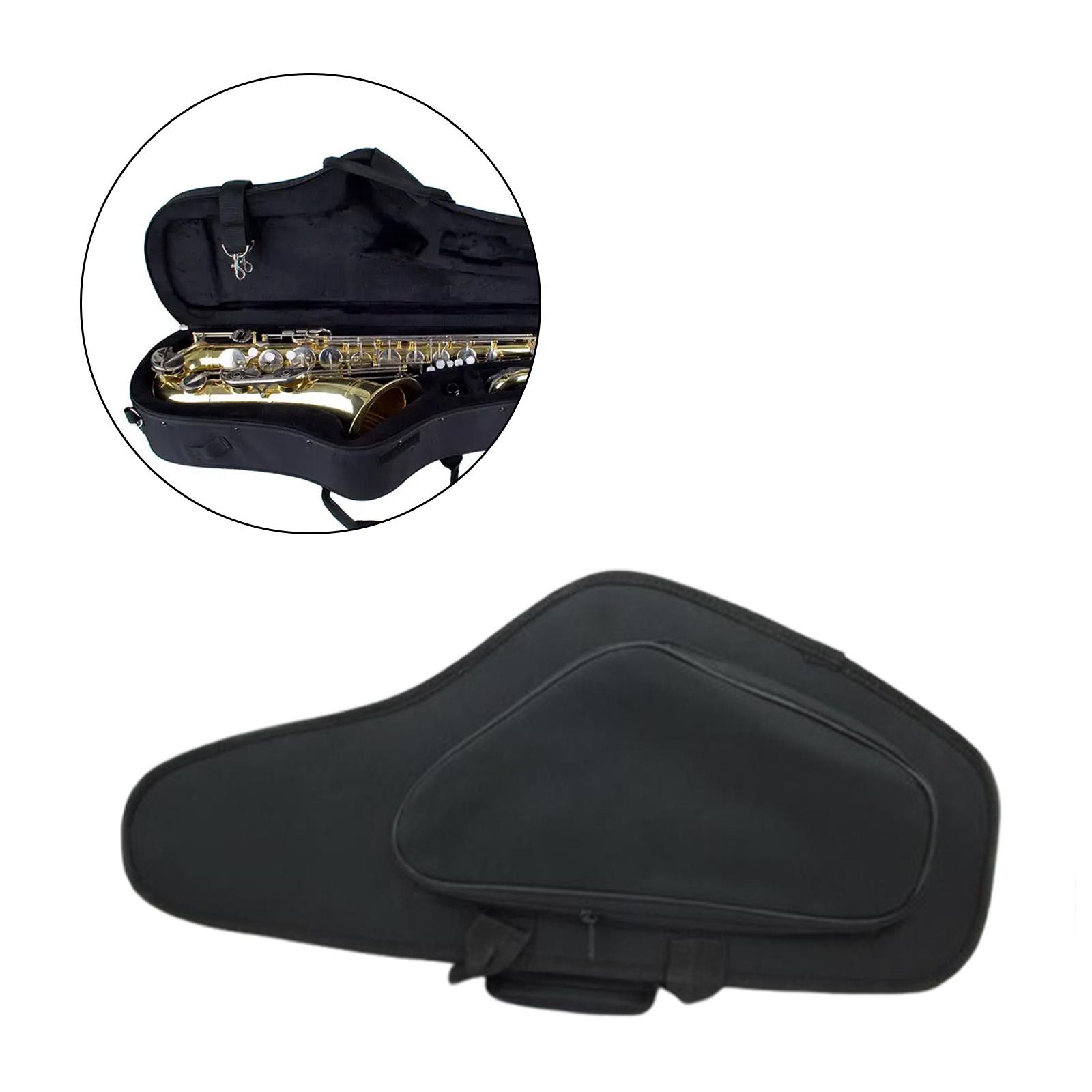 Saxophone Case Gifts Protective Carry Case Lightweight Saxophone Storage Bag 63cmx29cm