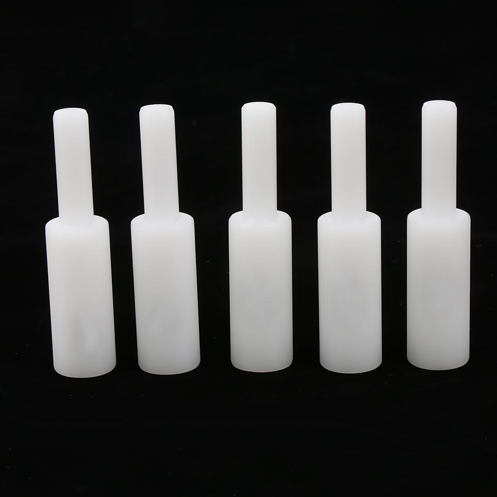 5pcs Nylon Hollow Bead Rods Burnishing Polishing Tools  11mm