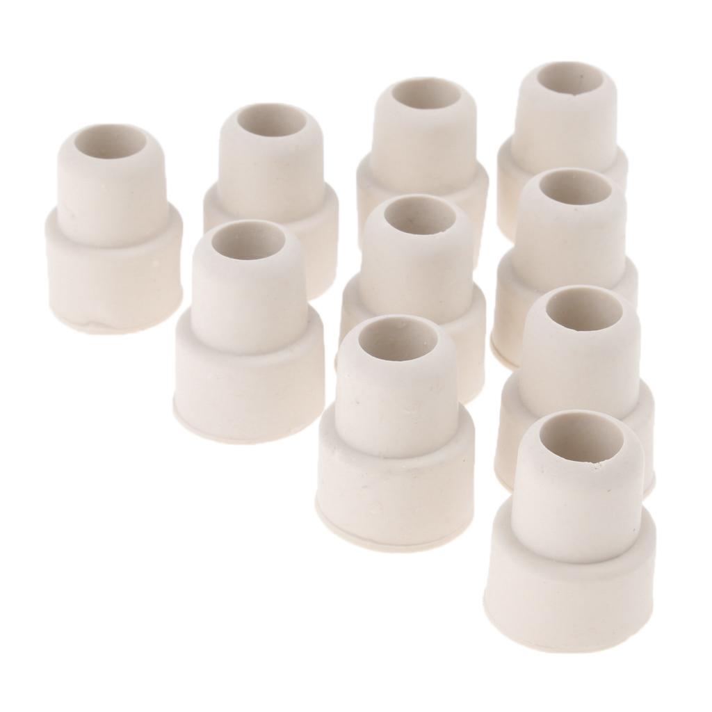 10 Pieces Rubber Bottle Stopper Bung Flask Test Tube Plugs 19mm
