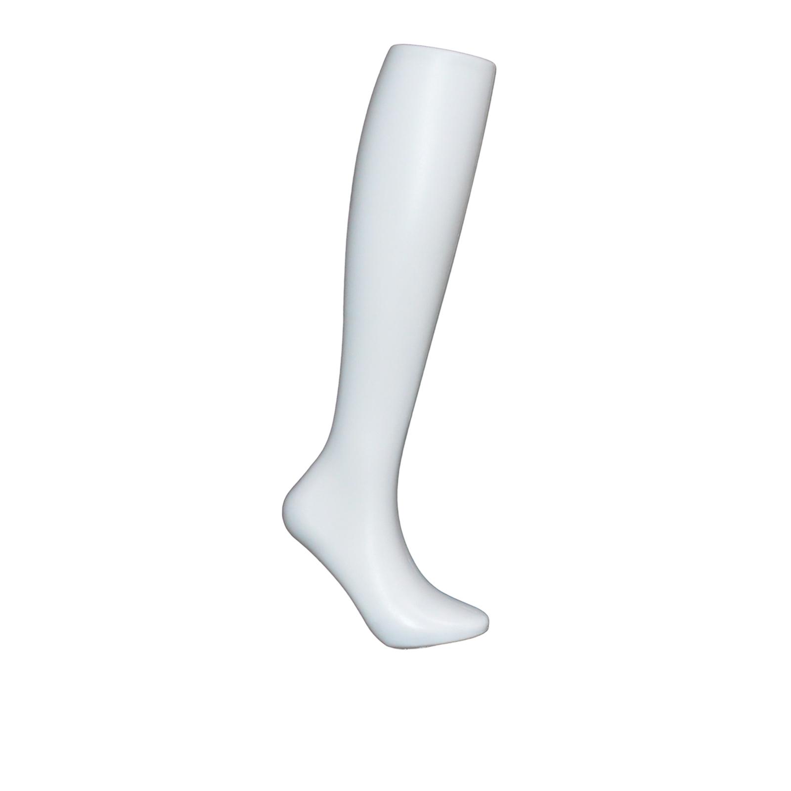 Female Mannequin Leg White