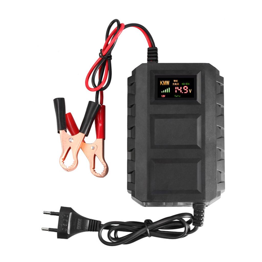 12 Volt Battery Charger Smart Charging for Motorcyle EU Overload Protection