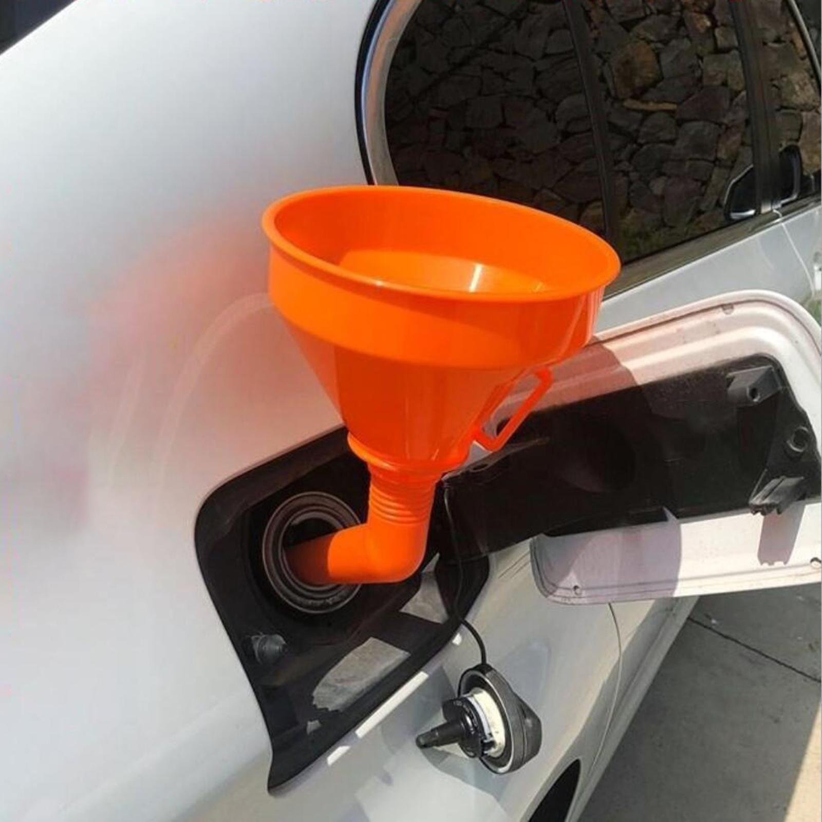 Gasoline Fuel Funnel with Handle Accessories for Garage Multi Purpose Sturdy 160mm