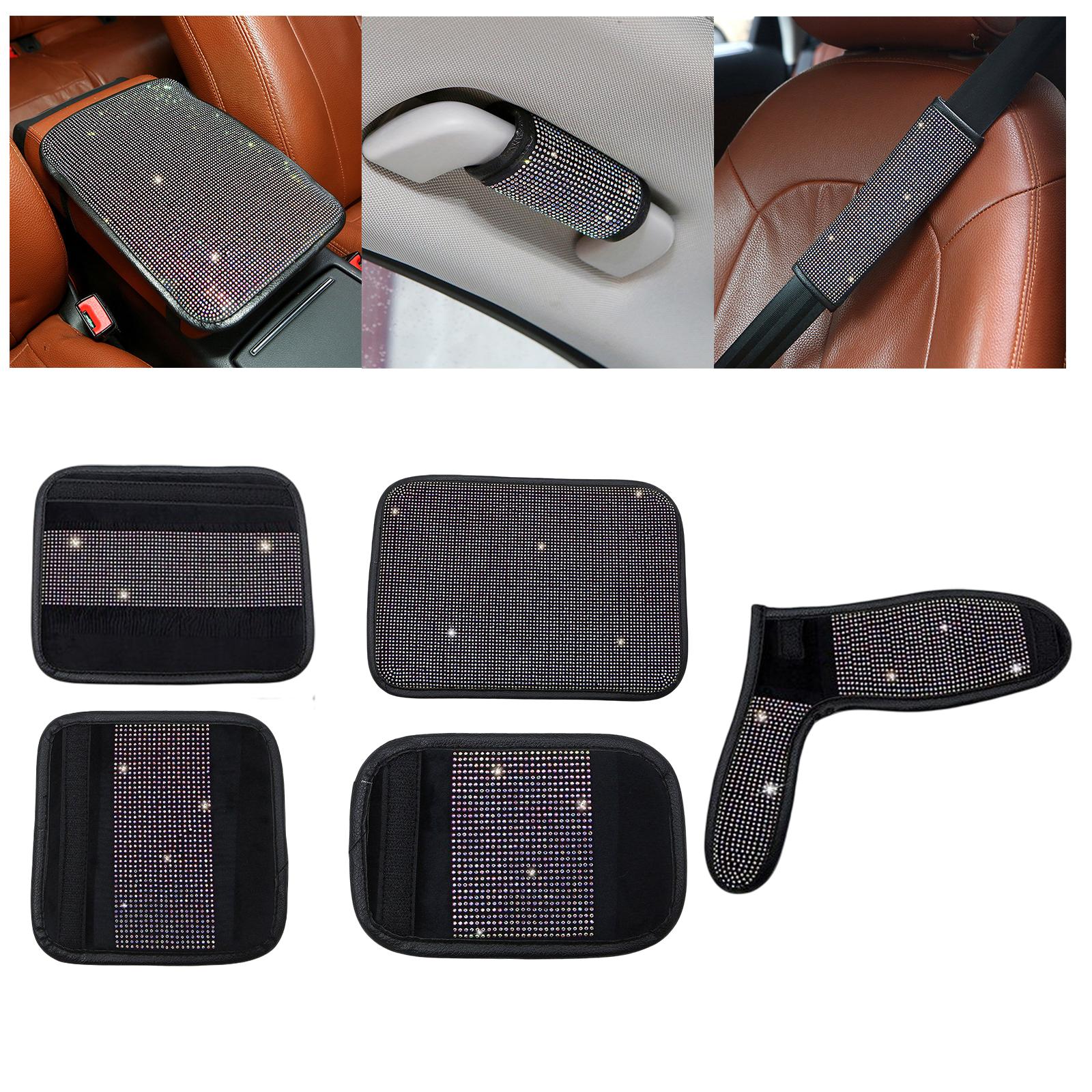 Car Accessories Cover pad Interior Accessories with bling Rhinestone Shoulder Cover Pad