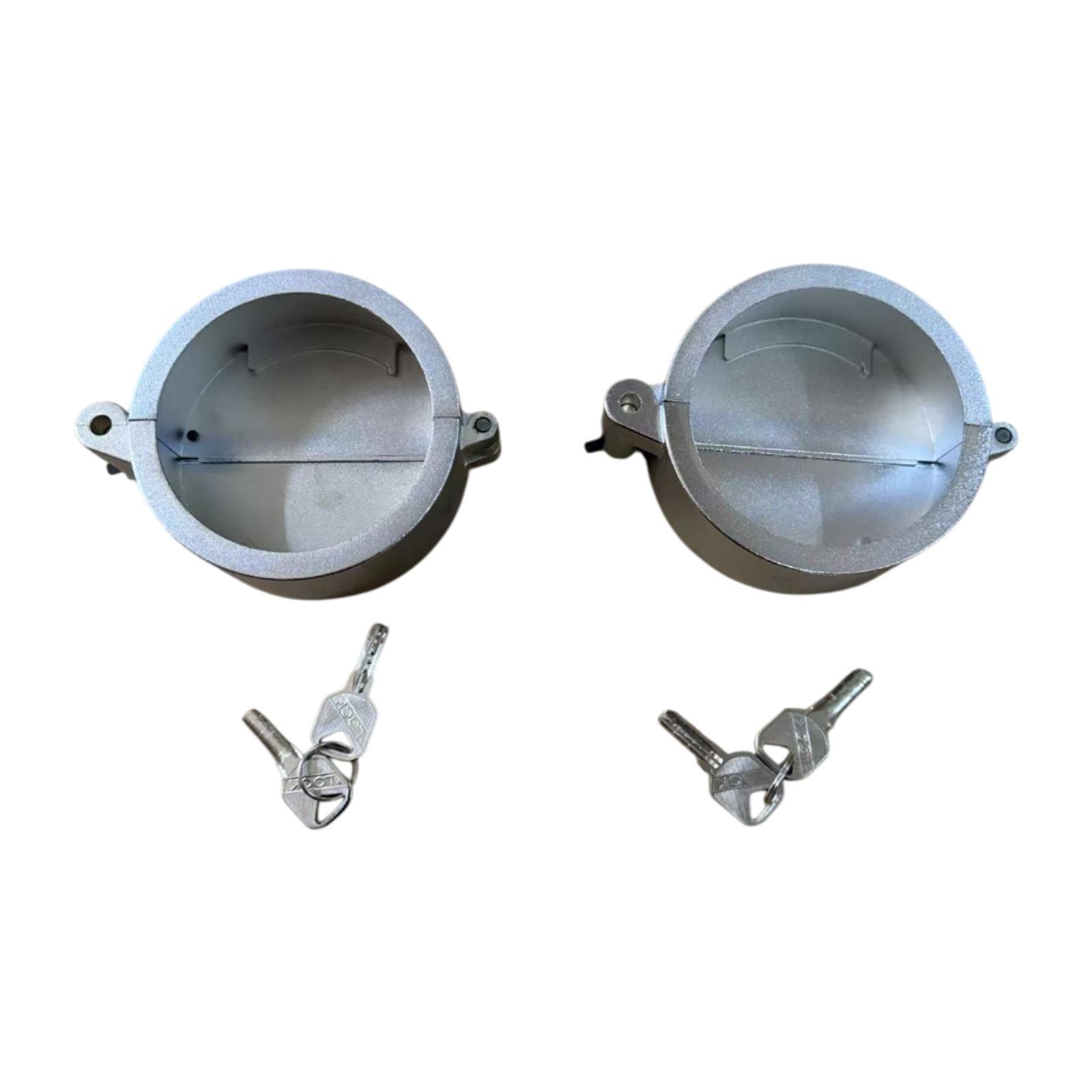 Semi Truck Locking Fuel Cap Cover Repair Parts with 4 Keys for Sterling