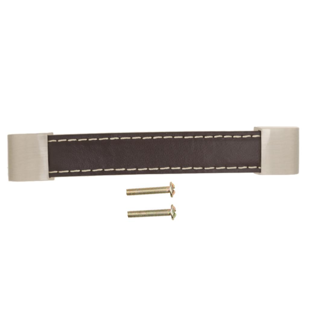 DIY Luggage Handle Replacement Leather Fix Holders Suitcase Box Pull