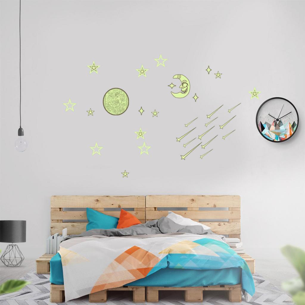 Constellation Pattern Luminous Wall Sticker Waterproof Wallpaper Scorpio