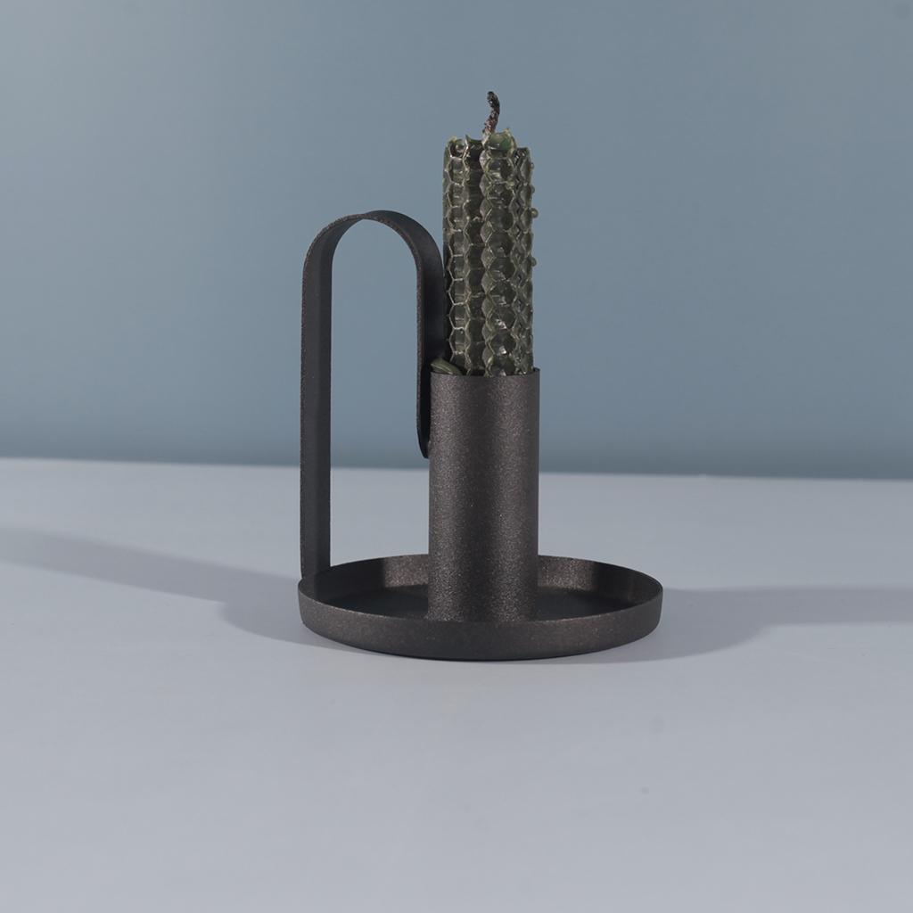 2xGeometric Candle Holder Candlestick Tealight Rack for Home Table