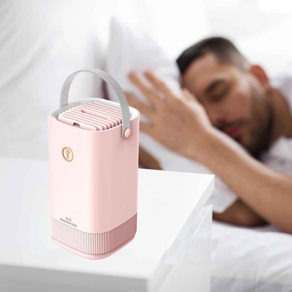 3300ml Portable Mini Home Humidifier Vaporizers Diffuser Mist Purifier Pink