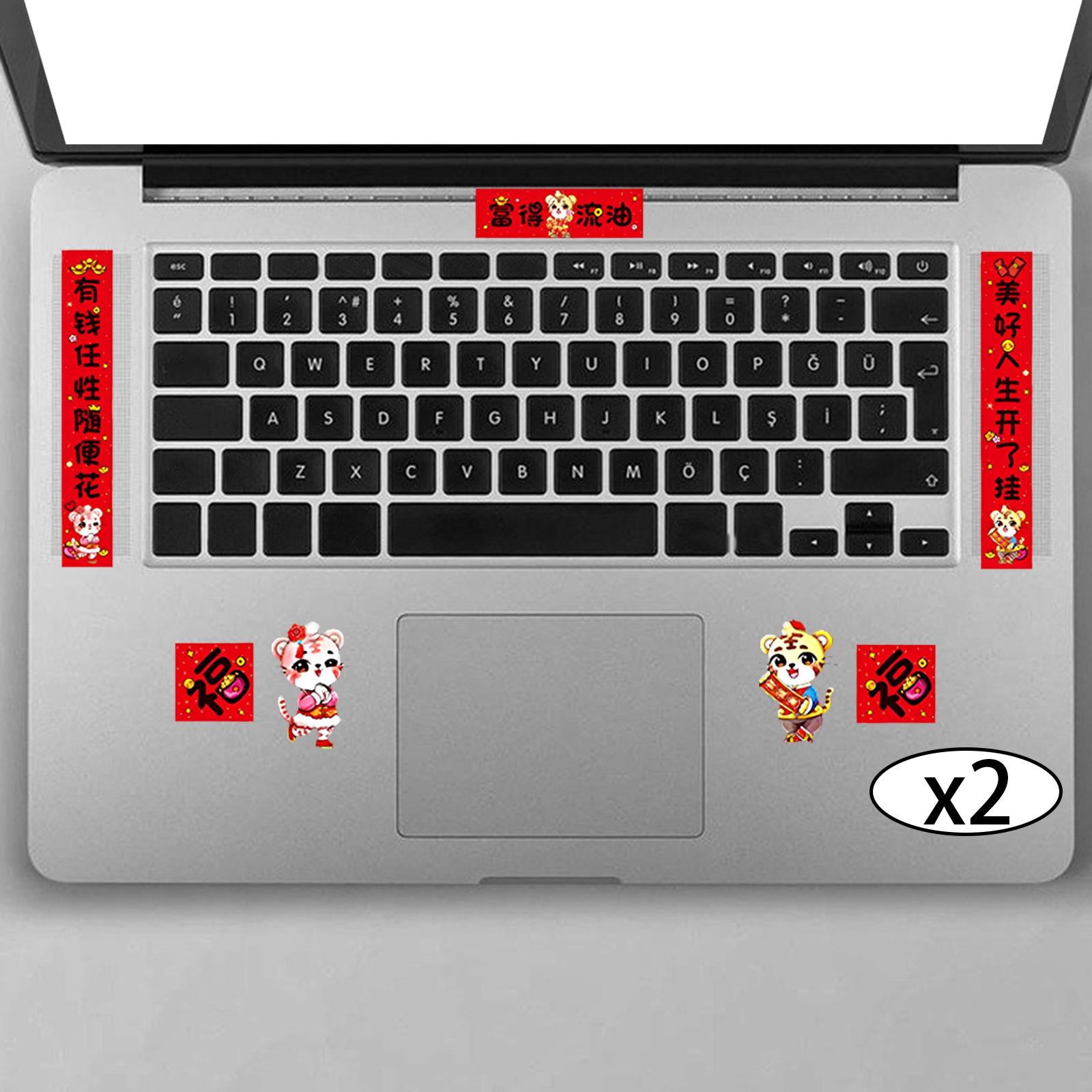 Chinese New Year Couplets Fu Sticker Wall Switch Home Super rich