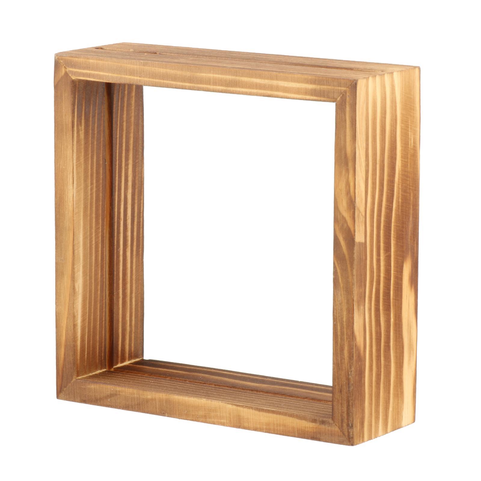 Wooden Plant Photo Frame