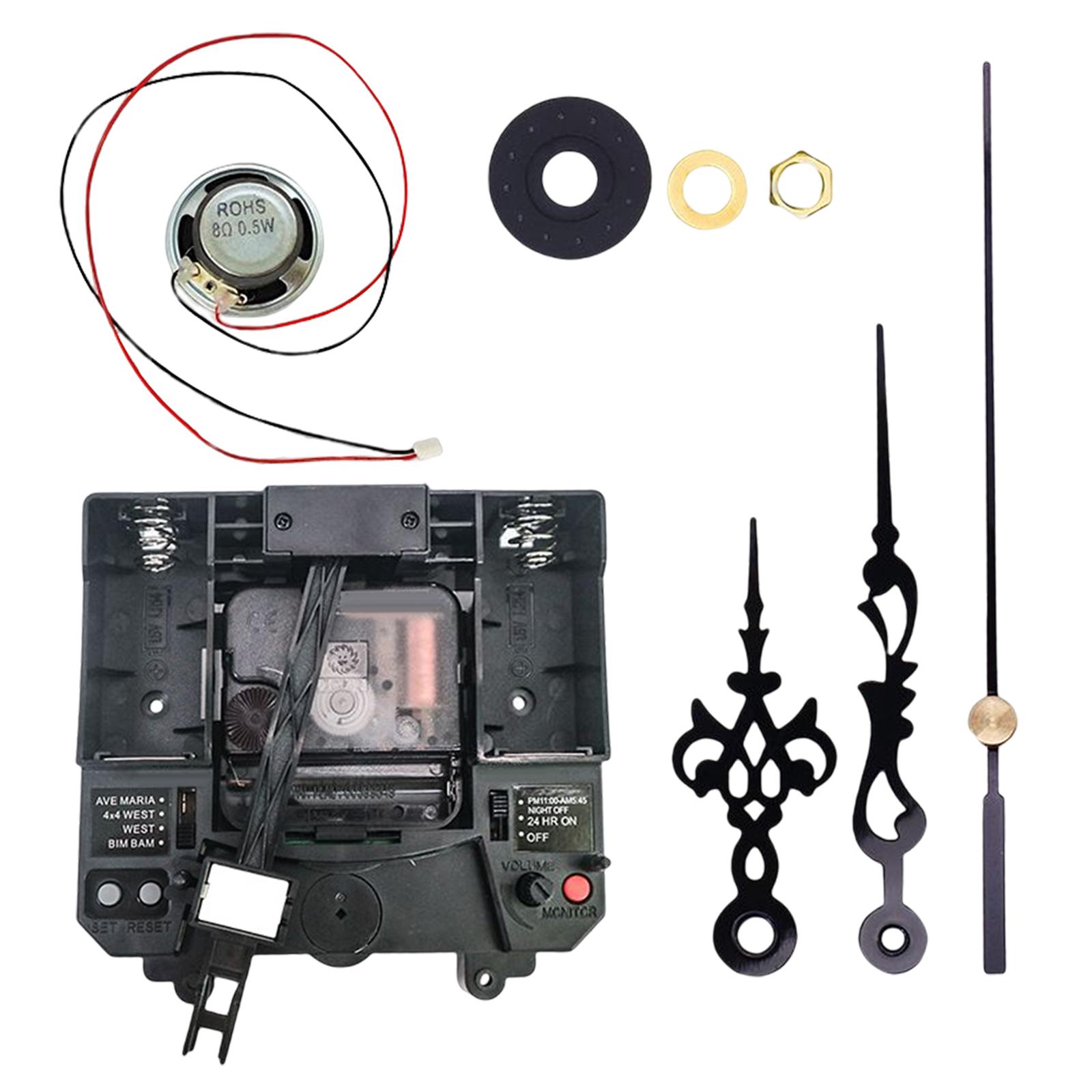 Quartz Pendulum Clock Movement Replacement Repair Accessories Music Box