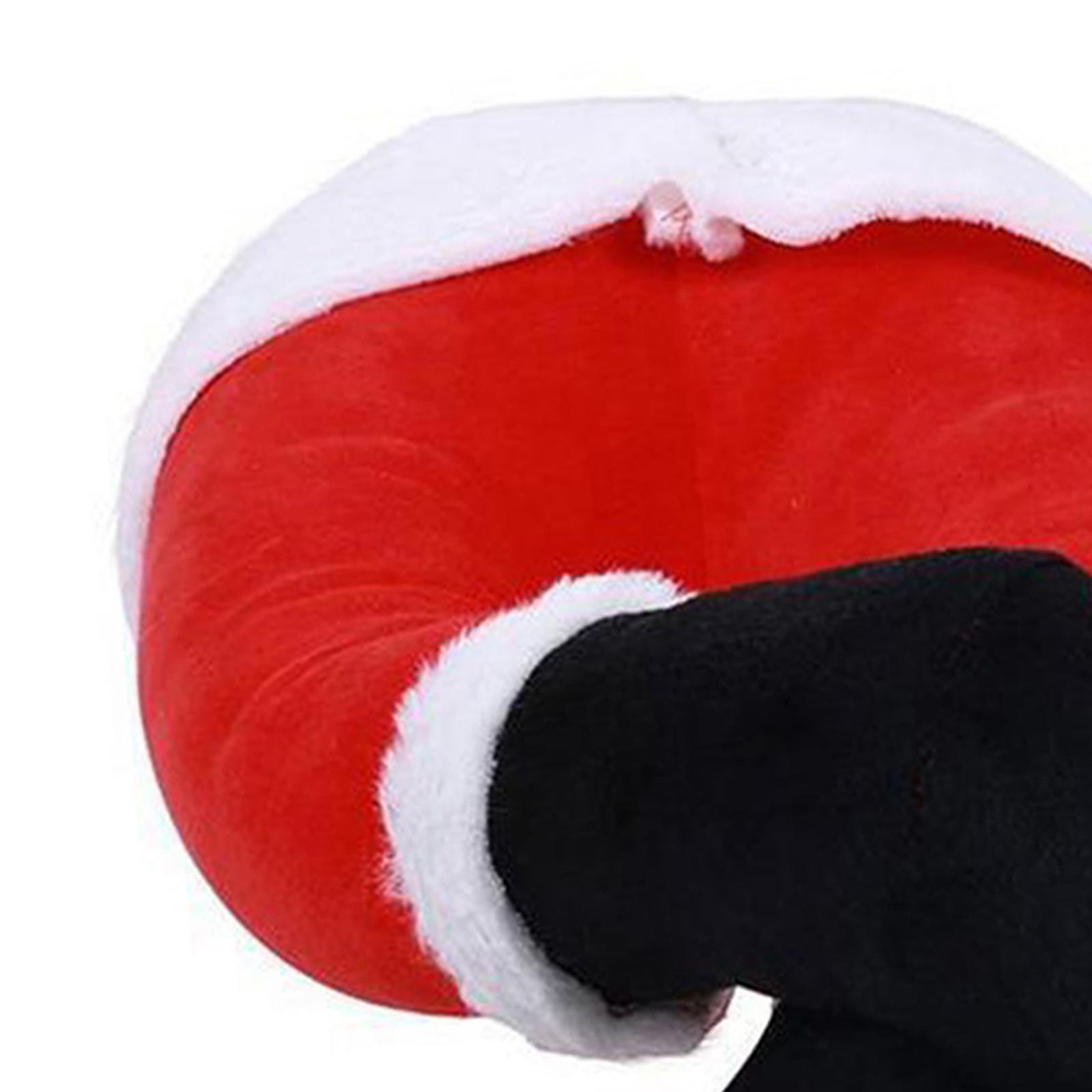 Christmas Santa Claus Legs Ornament Stuffed Toy Stuck Plush for Xmas Door