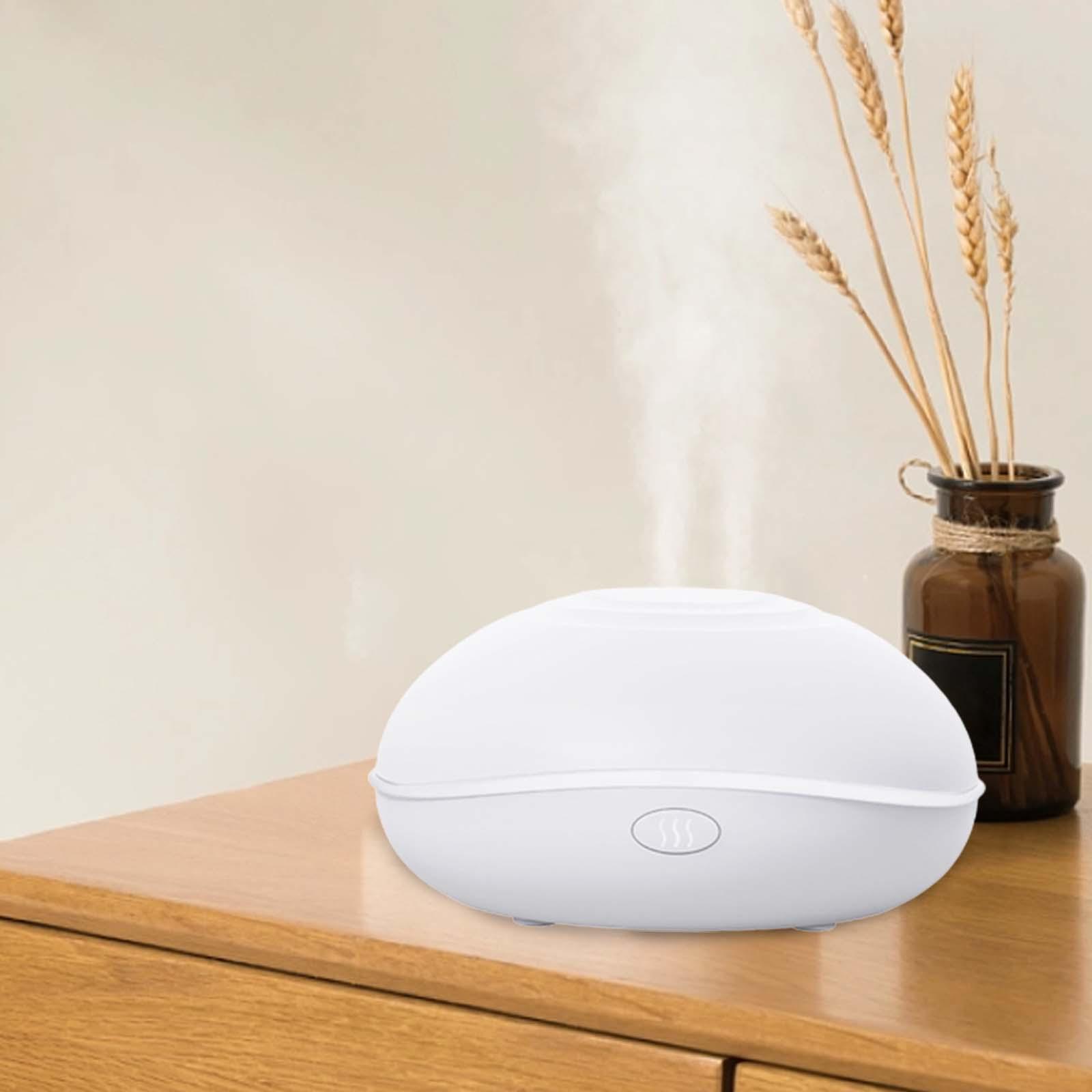 Flame Air Humidifier Essential Oil Flame Diffuser for Personal White