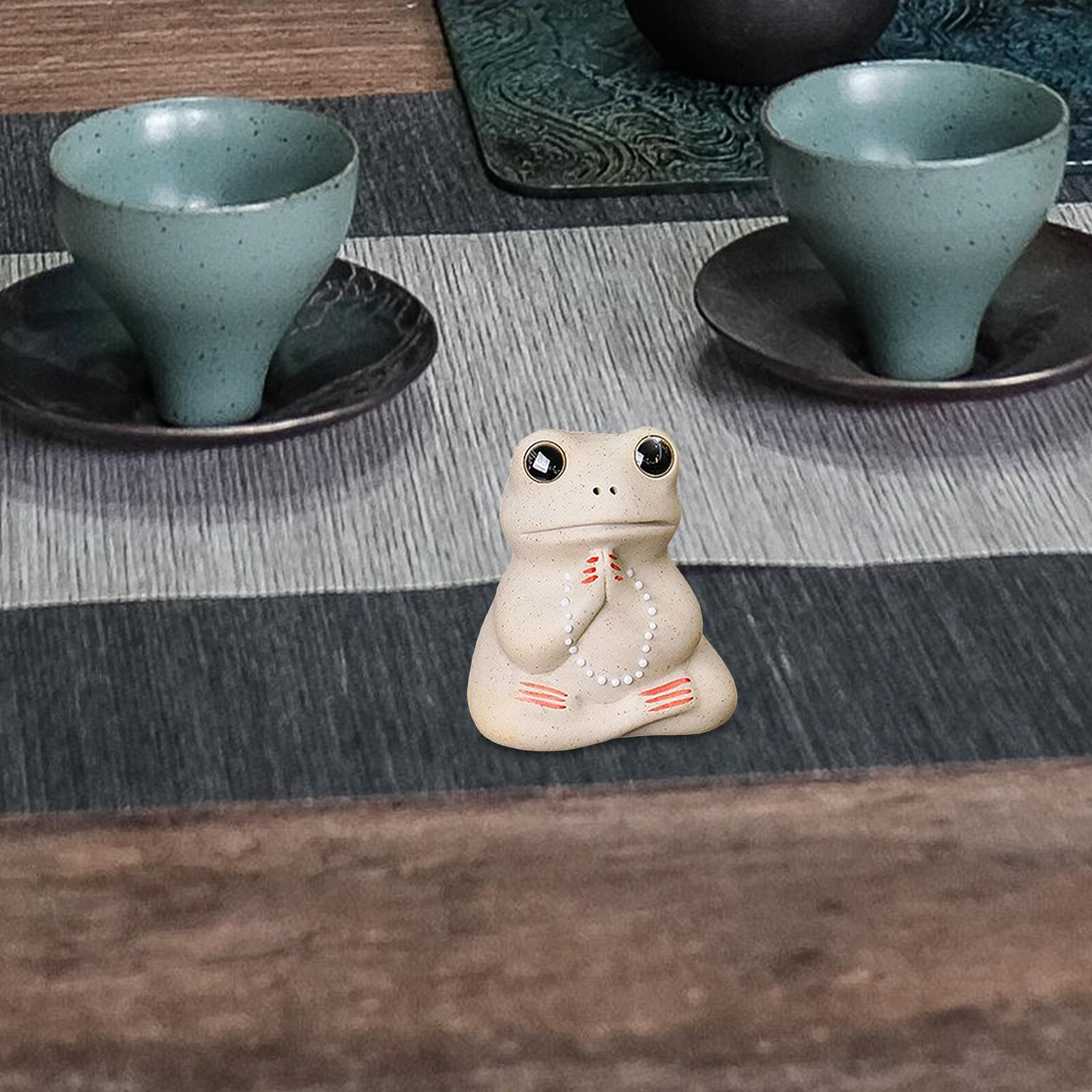 Tea Pet Ornament Craft for Tea Decoration Tea Accessories Bookshelf Tabletop Sitting