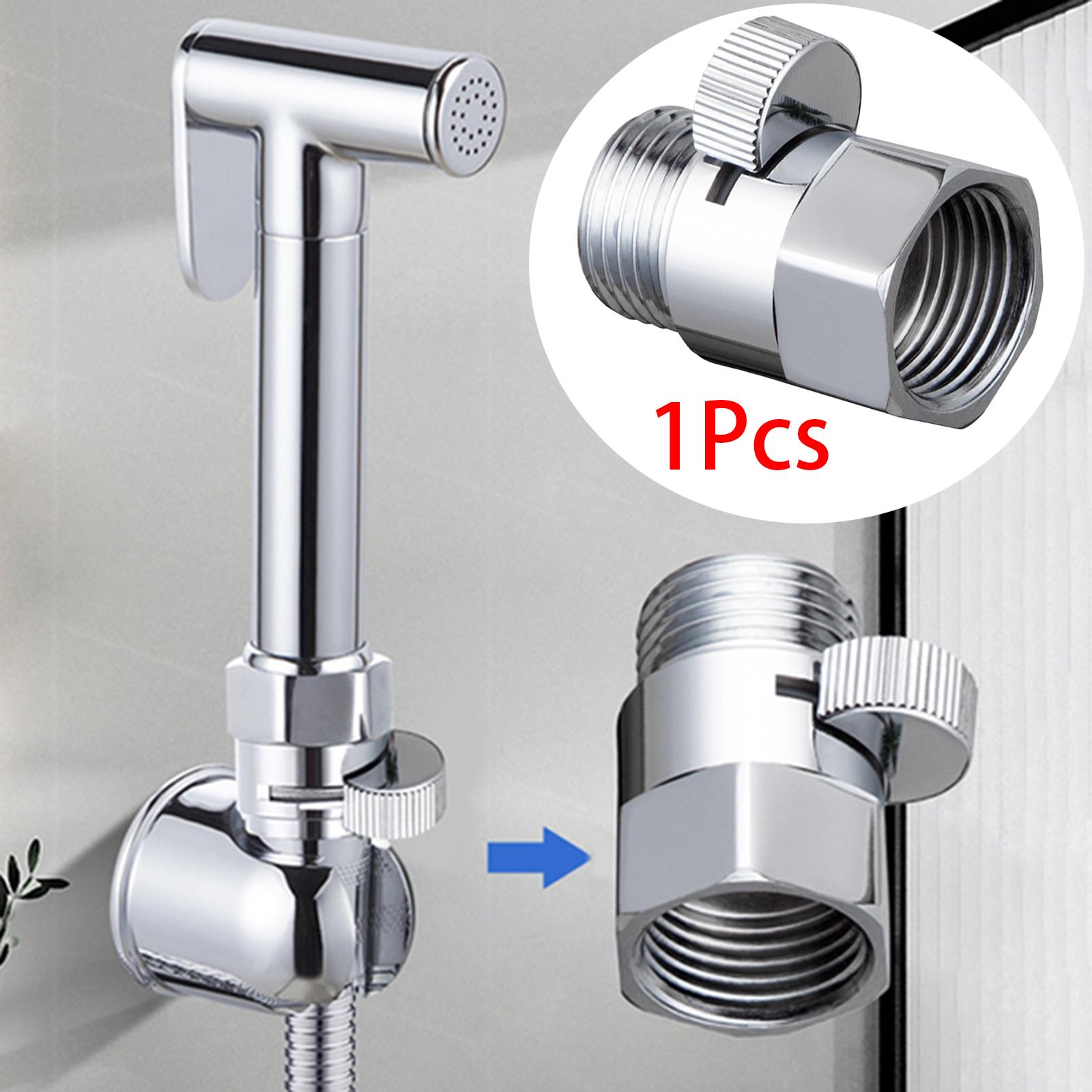 Shower Head Flow Control Valve Adapter Bathroom Fixtures G1/2 Shut-off Valve