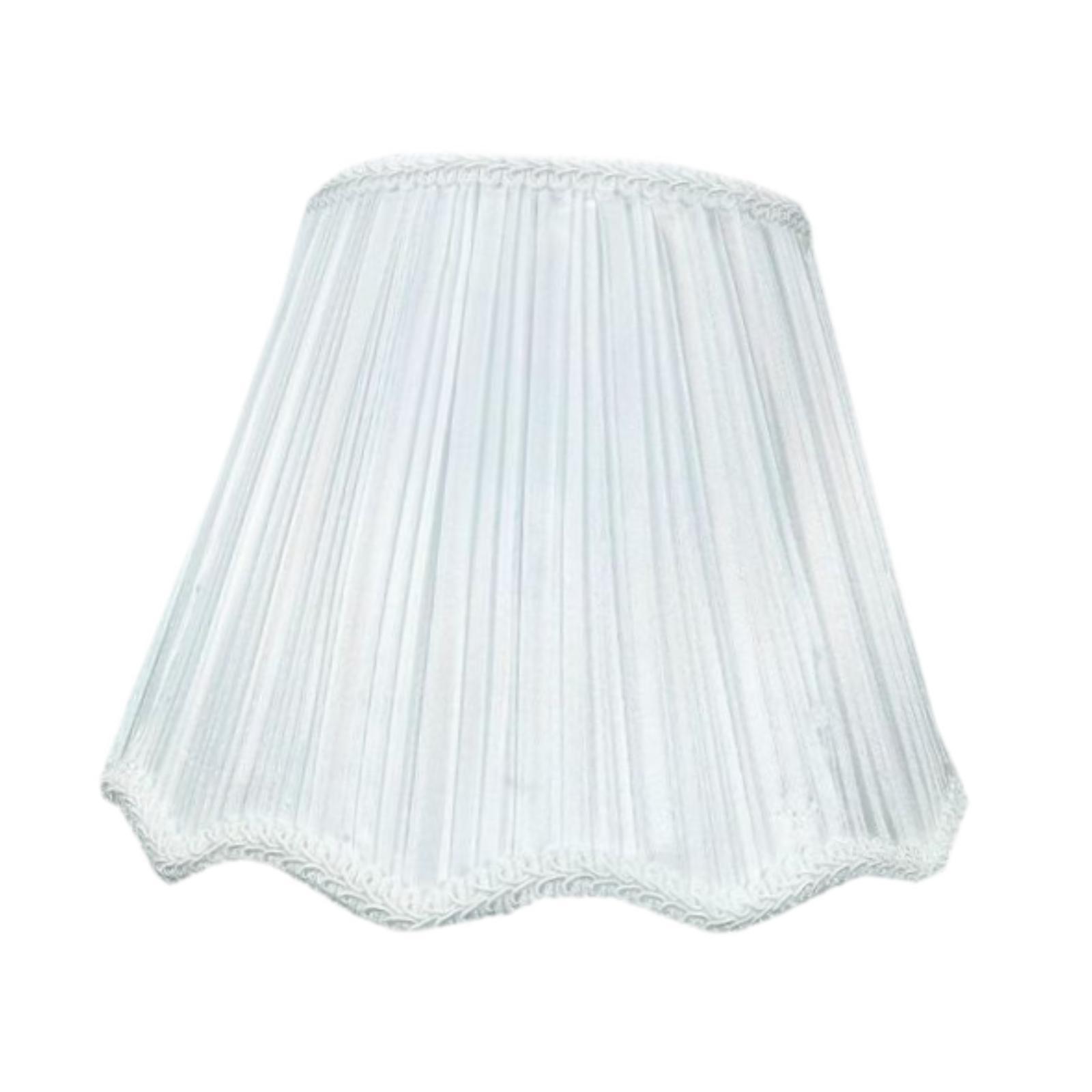 Cloth Lamp Shade White Curved