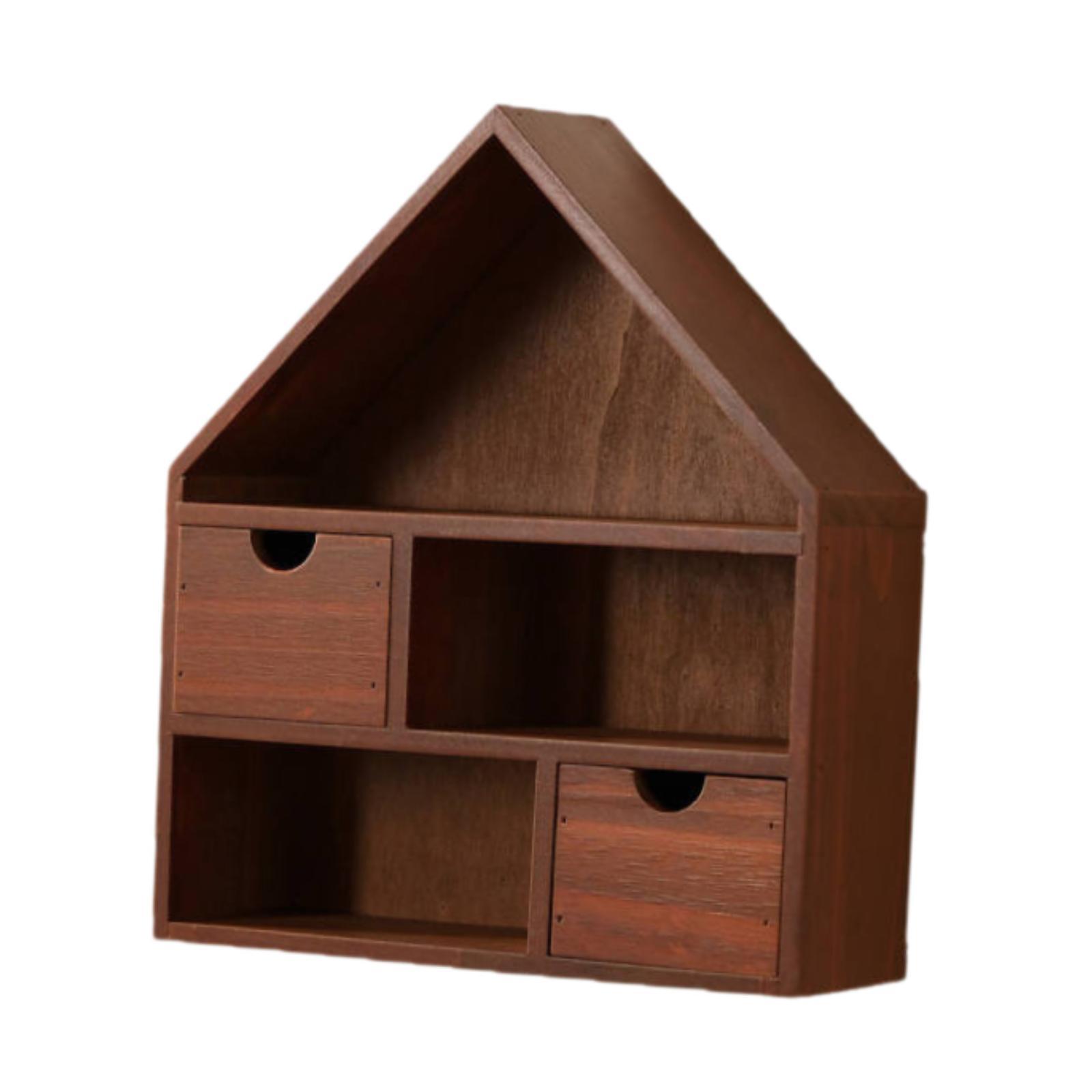 Wooden Shadow Cubby Box