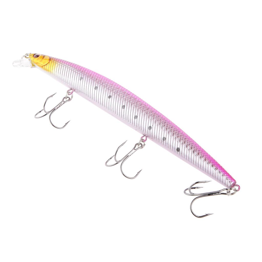 18cm/26g Baitcast Artificial Lures Lifelike Fishing Lures Swimbaits  Purple