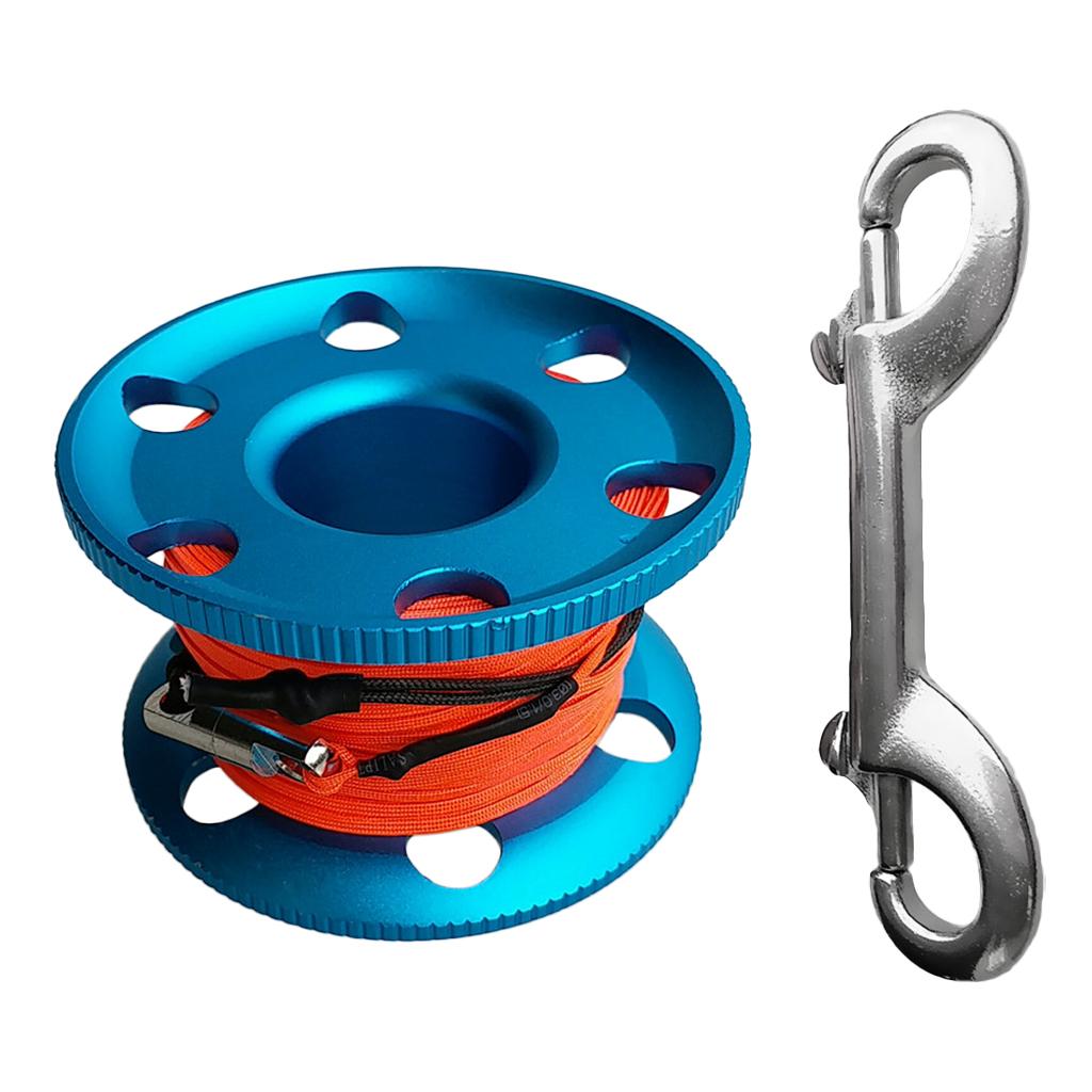 Underwater Scuba Diving Dive Wreck And Cave Reel Line with Safety Rope Float 