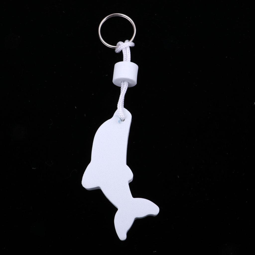 Yacht Sailing Boating Floating Key Ring Keyring Key Chain Dolphin