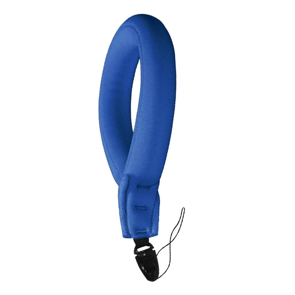 Waterproof Camera Floating Wristband Strap for Scuba Diving Swiming Blue