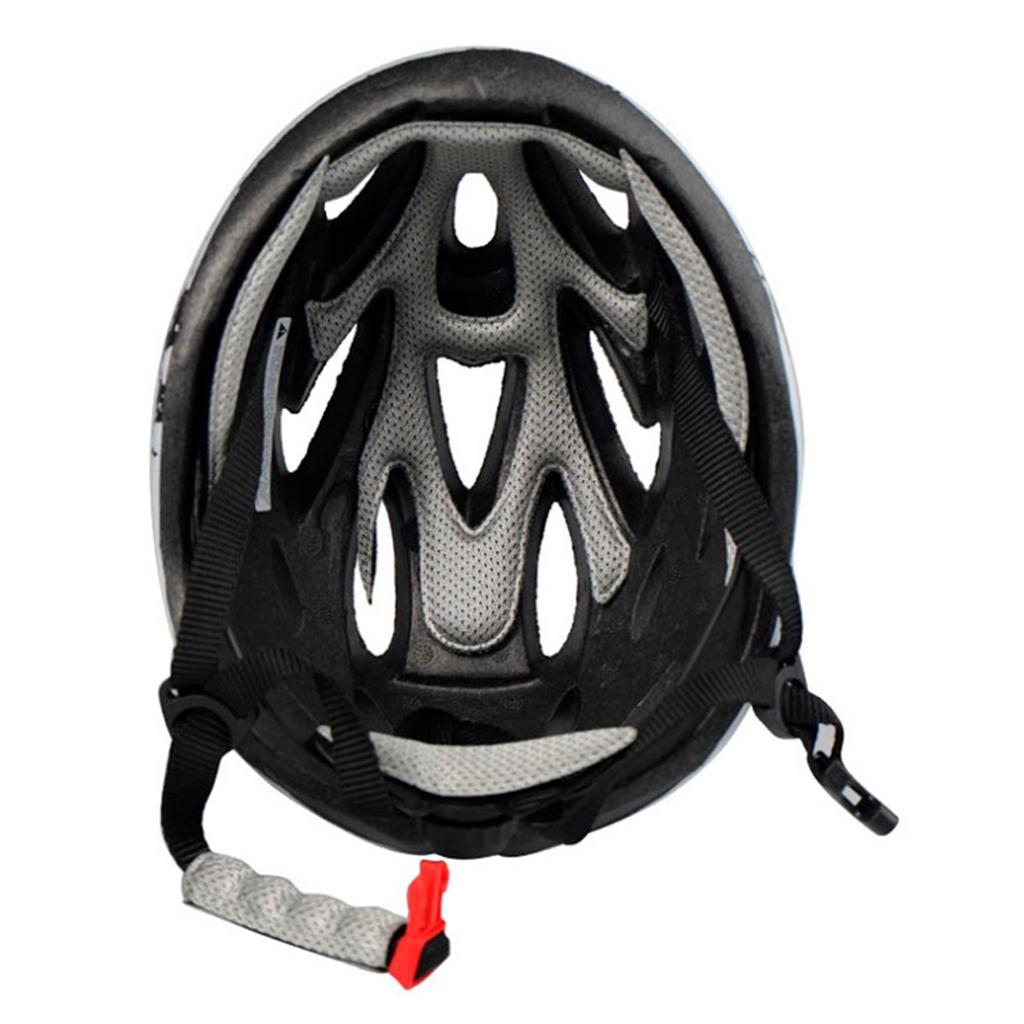 Adult Bike Helmet Women Men Bicycle Helmet with Magnetic Goggles Black