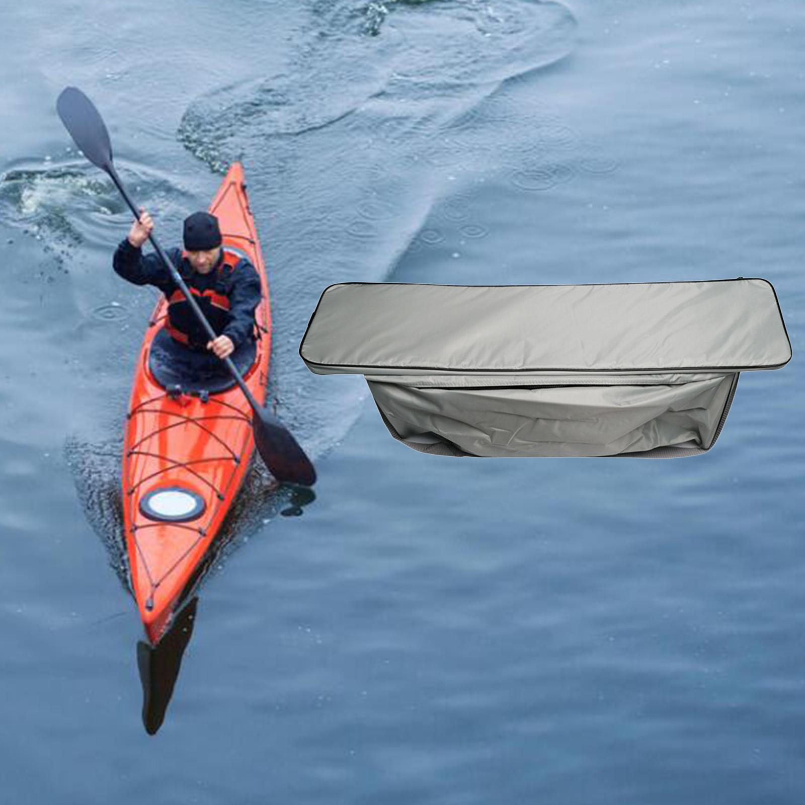 Kayak Storage Bag Waterproof Travel Package Seat Bag Accessories Gray