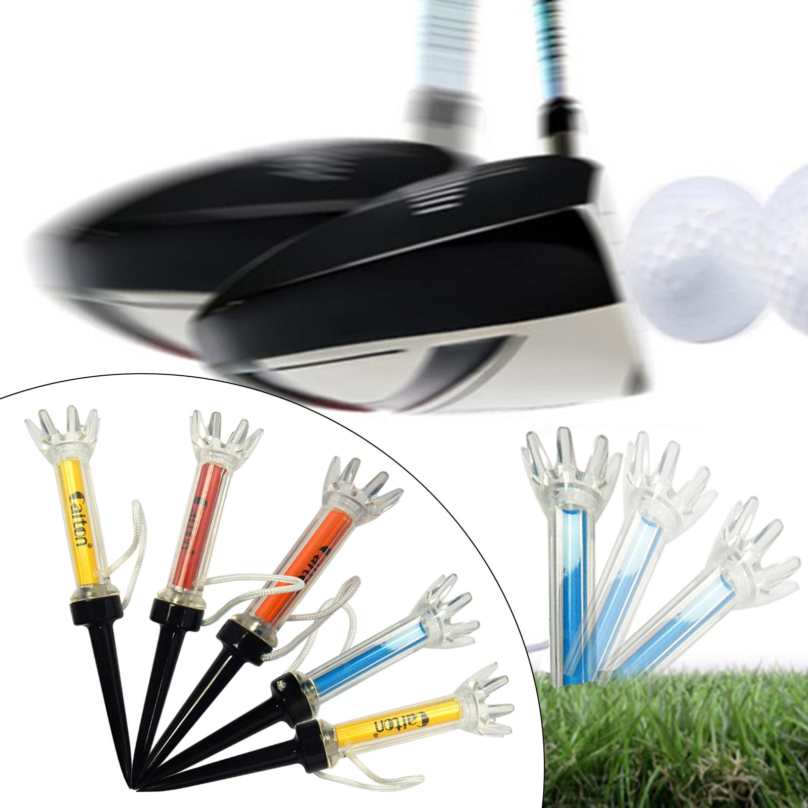 5x Magnetic Golf Tee Training Aids Practicing Tees Golfer Tool Accessories