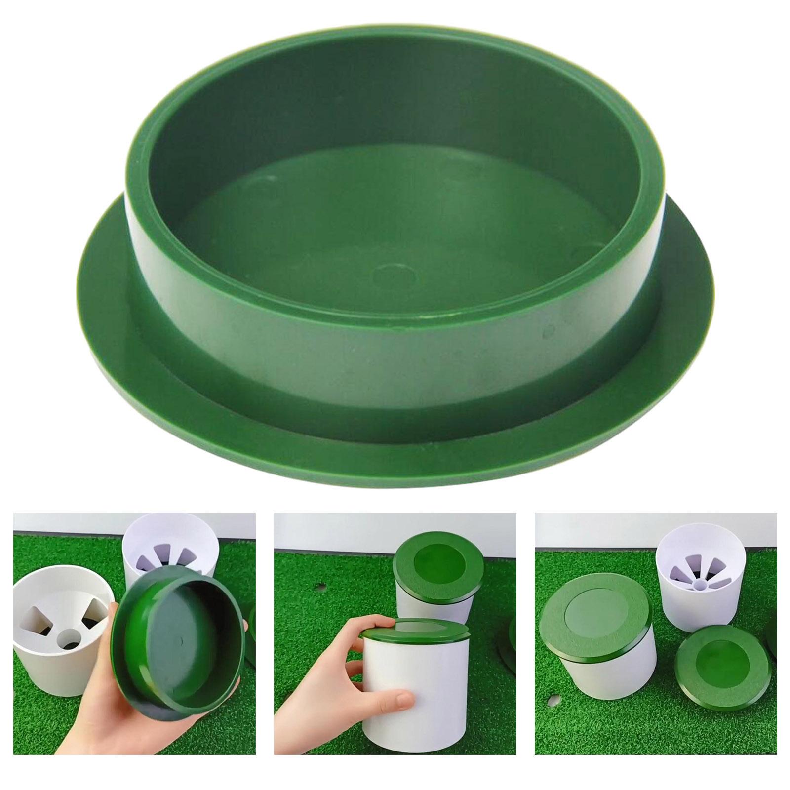 Golf Hole Cup Cover 11.5cm Golfing Holes Protective Cap Protection Equipment