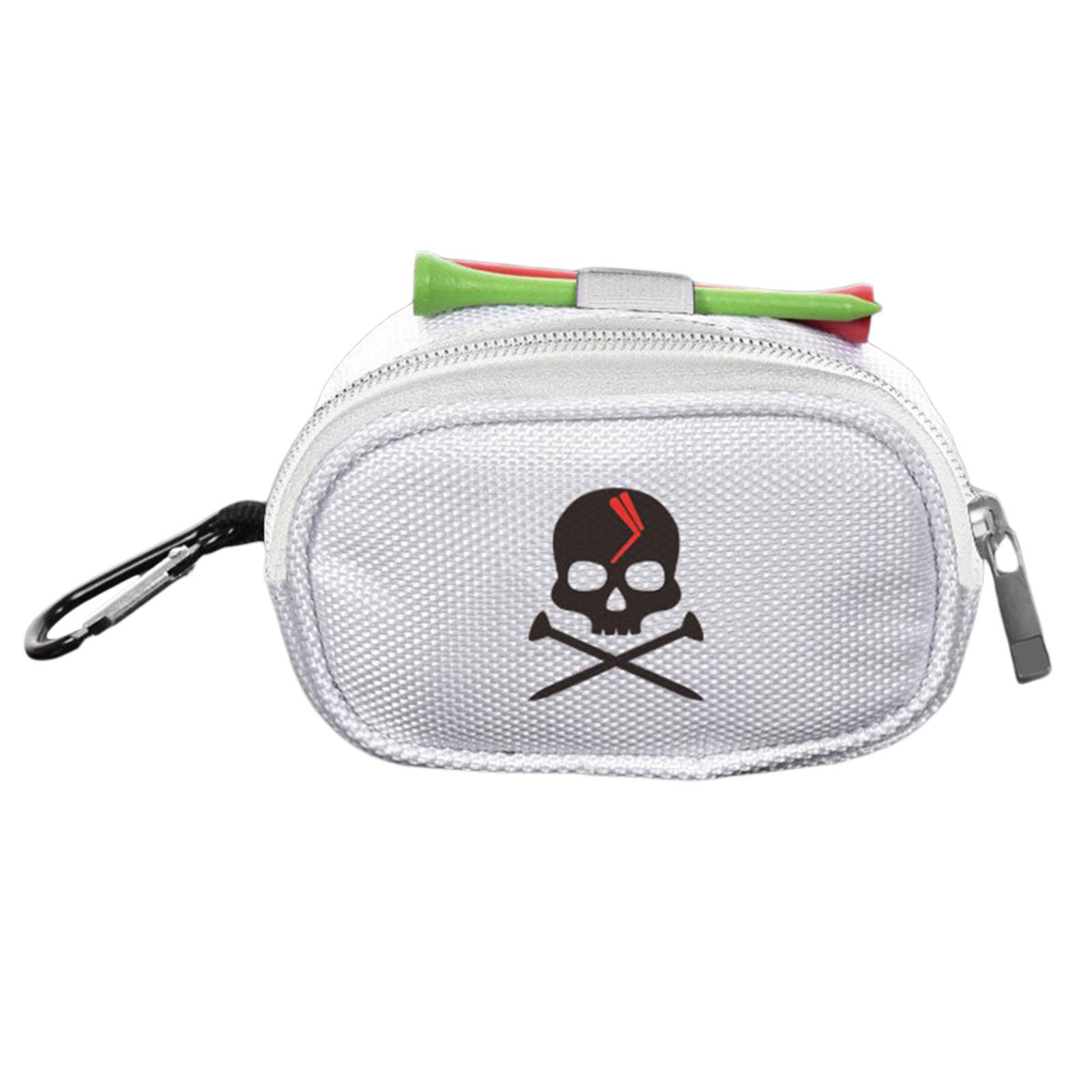 Golf Ball Tees Waist Pouch Holder Belt Sport Bag Container Zipper,