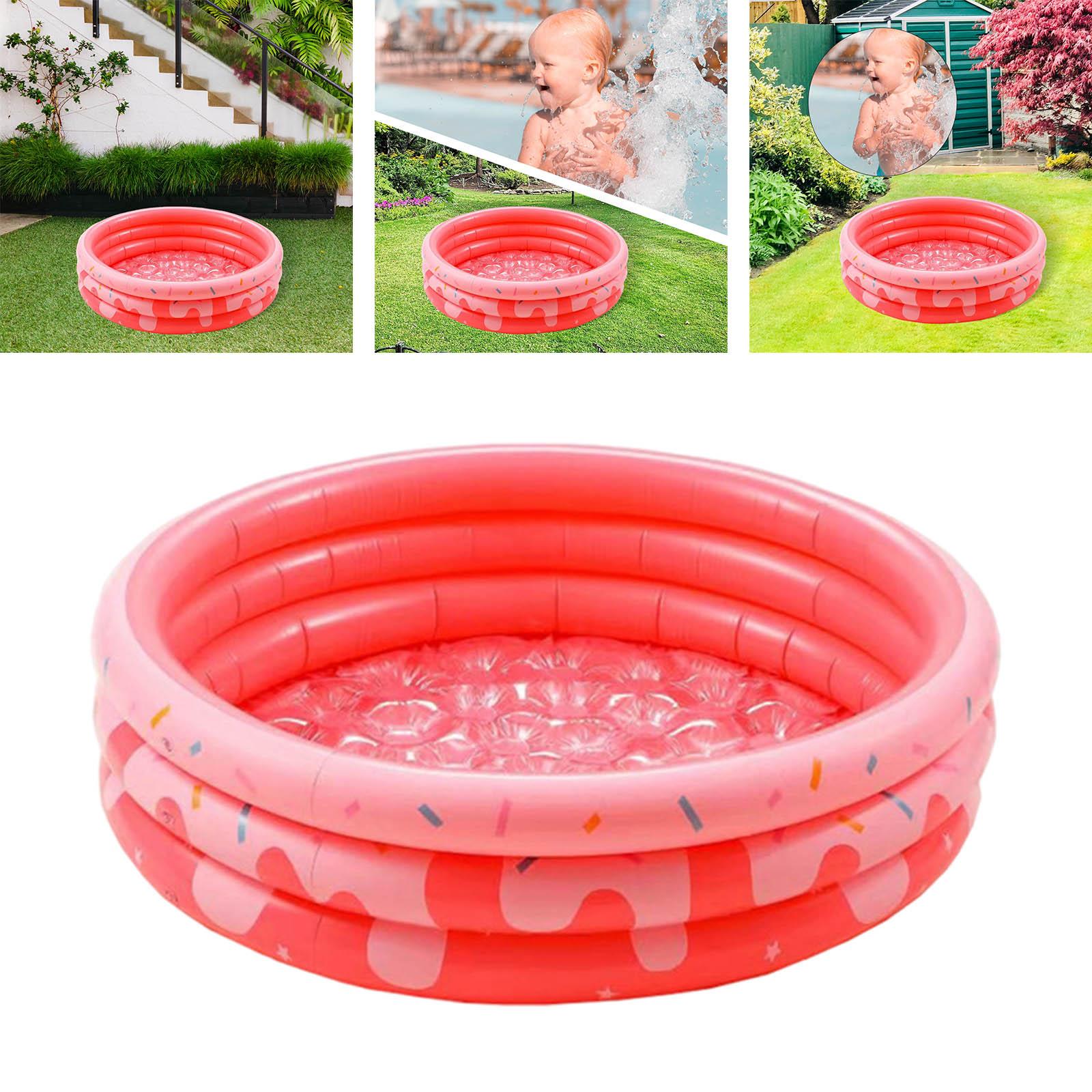 Inflatable Swimming Pool Lounge tub Kids Paddling Pool Inner 70cm Tall 27cm