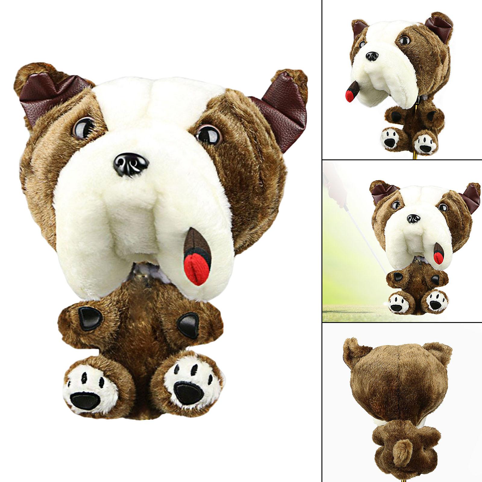 Golf Club Head Cover Animal Protective Sleeve Golf Wood Driver Head Covers