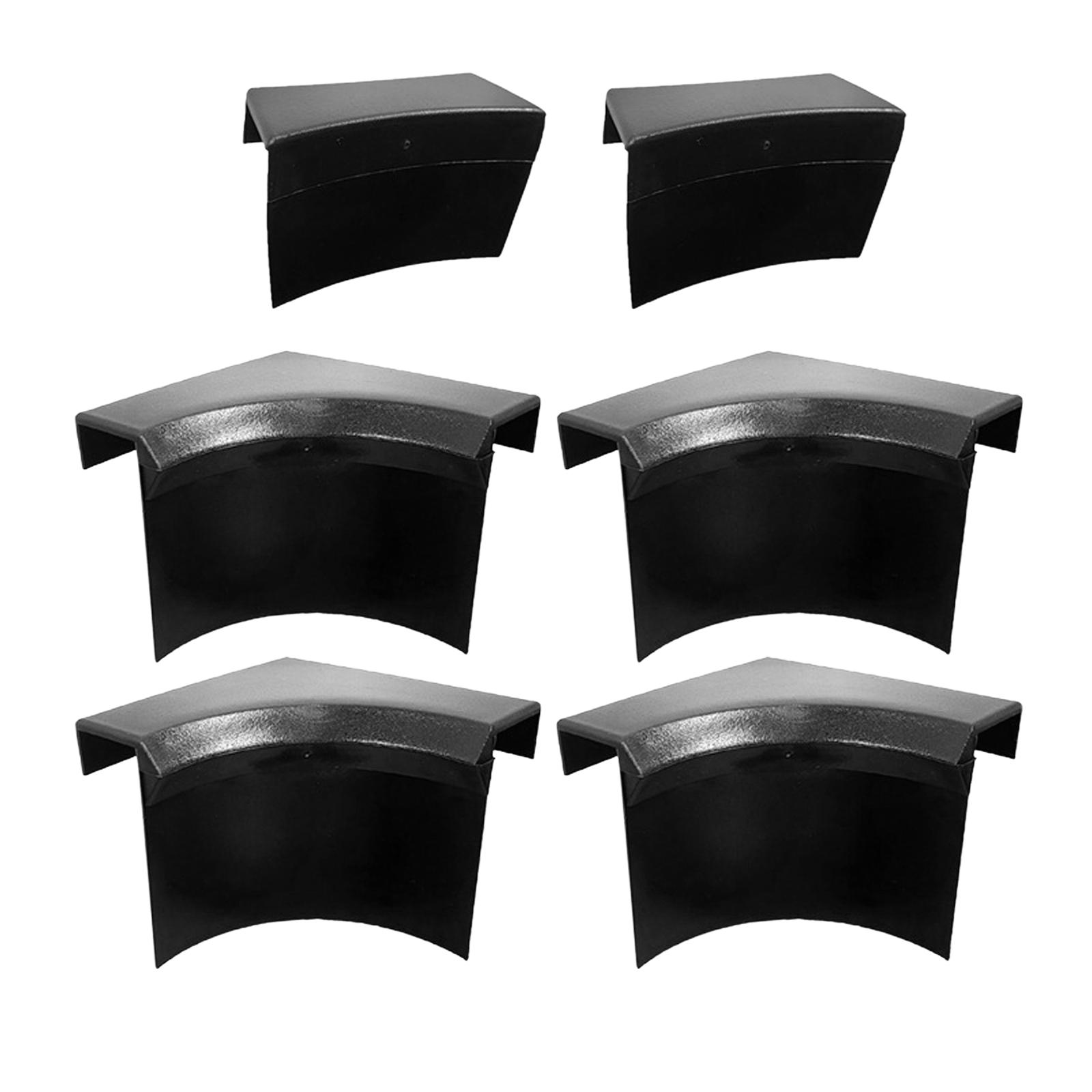 Pool Table Pocket Liners Black