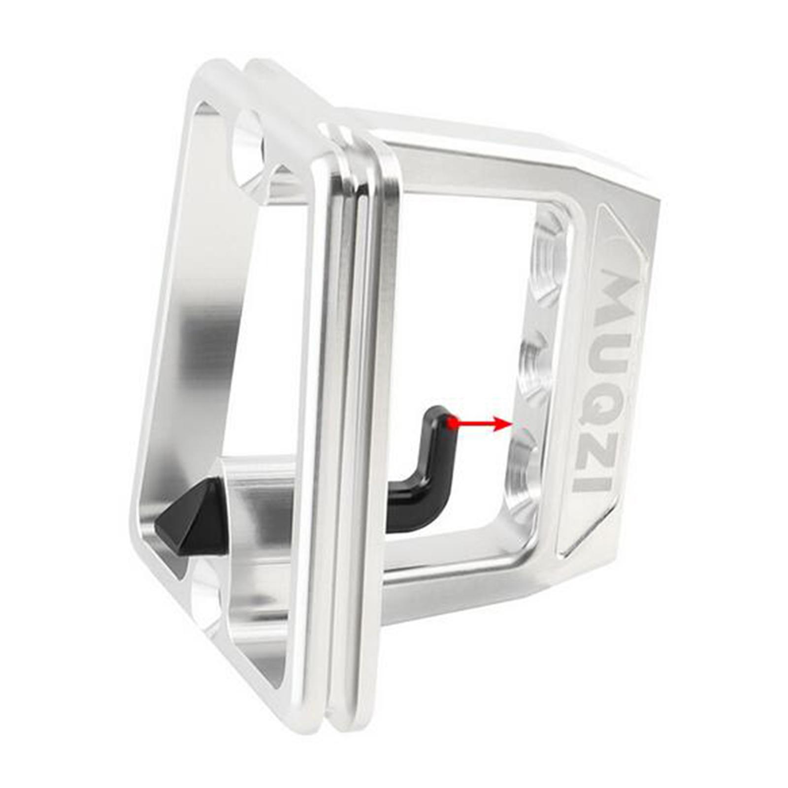 Lightweight Folding Bike Carrier Block Adapter Bicycle Pack Bracket Holder Argent