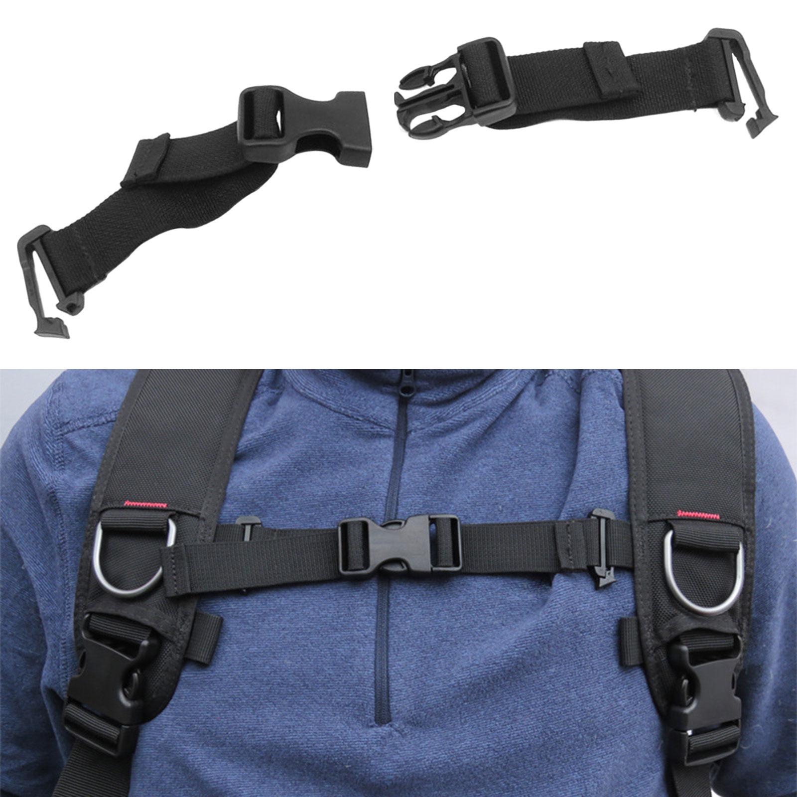 Backpack Sternum Strap Chest Belt Lightweight Portable for Climbing Camping