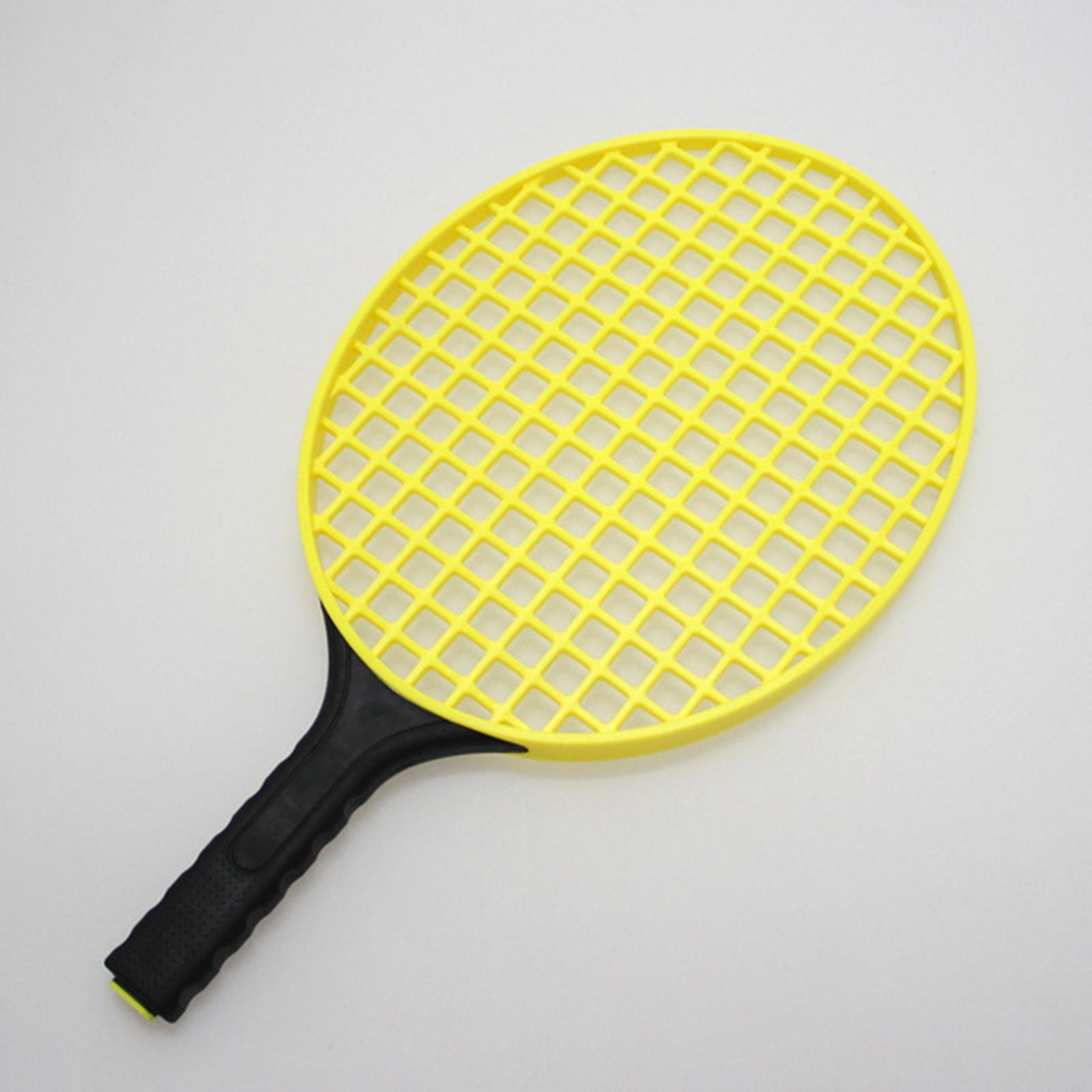 Kids Tennis Rackets Single Tennis Trainer for Garden Backyard Outdoor Indoor yellow