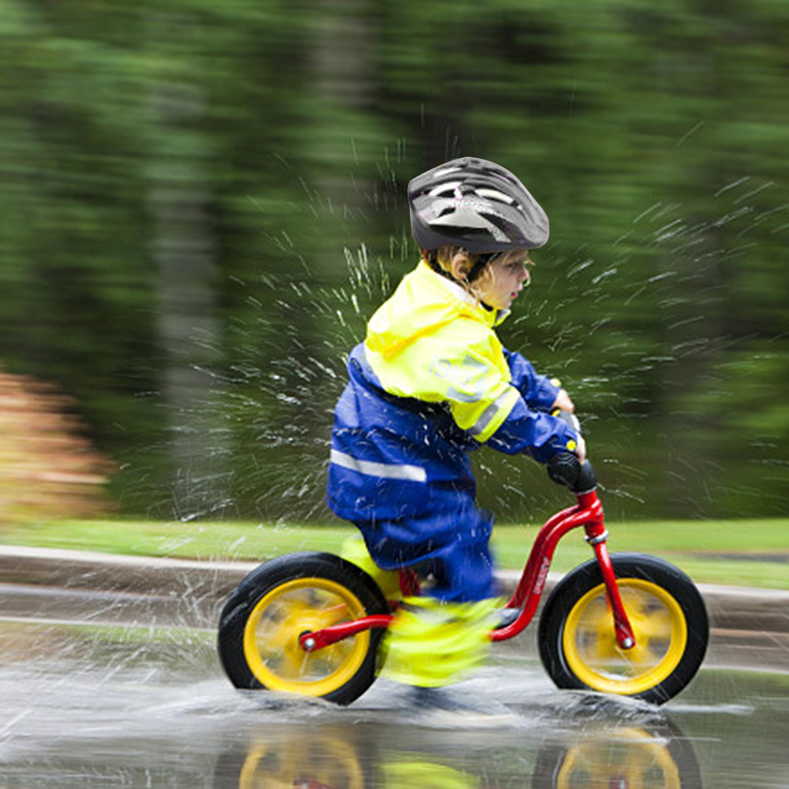 Bicycle Helmet Youth Outdoor Lightweight Bike Safety Helmet Bike Helmet Kids Grey Black