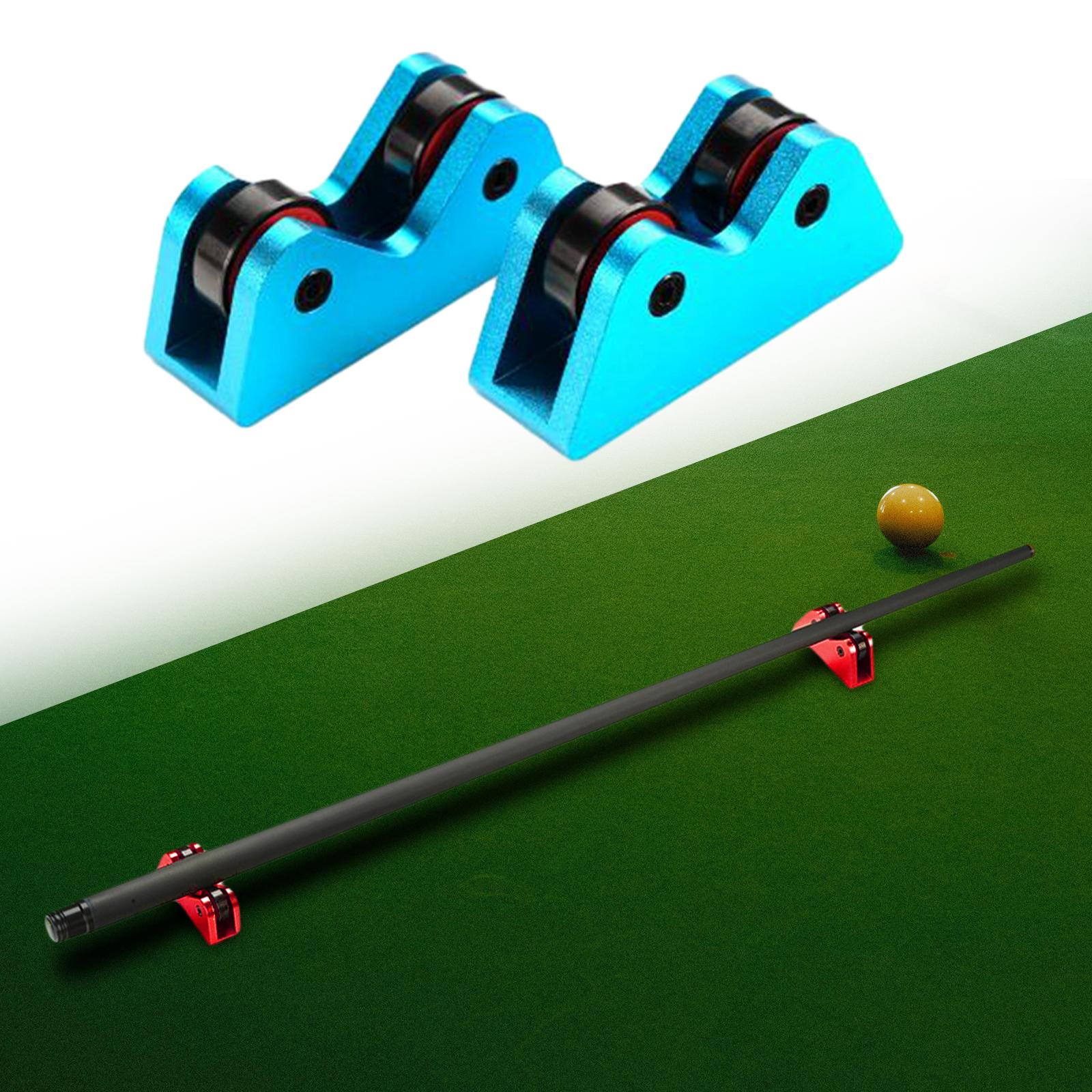 1 Pair Club Checking Billiard Accessories Pool Billiard Straightness Checker Blue