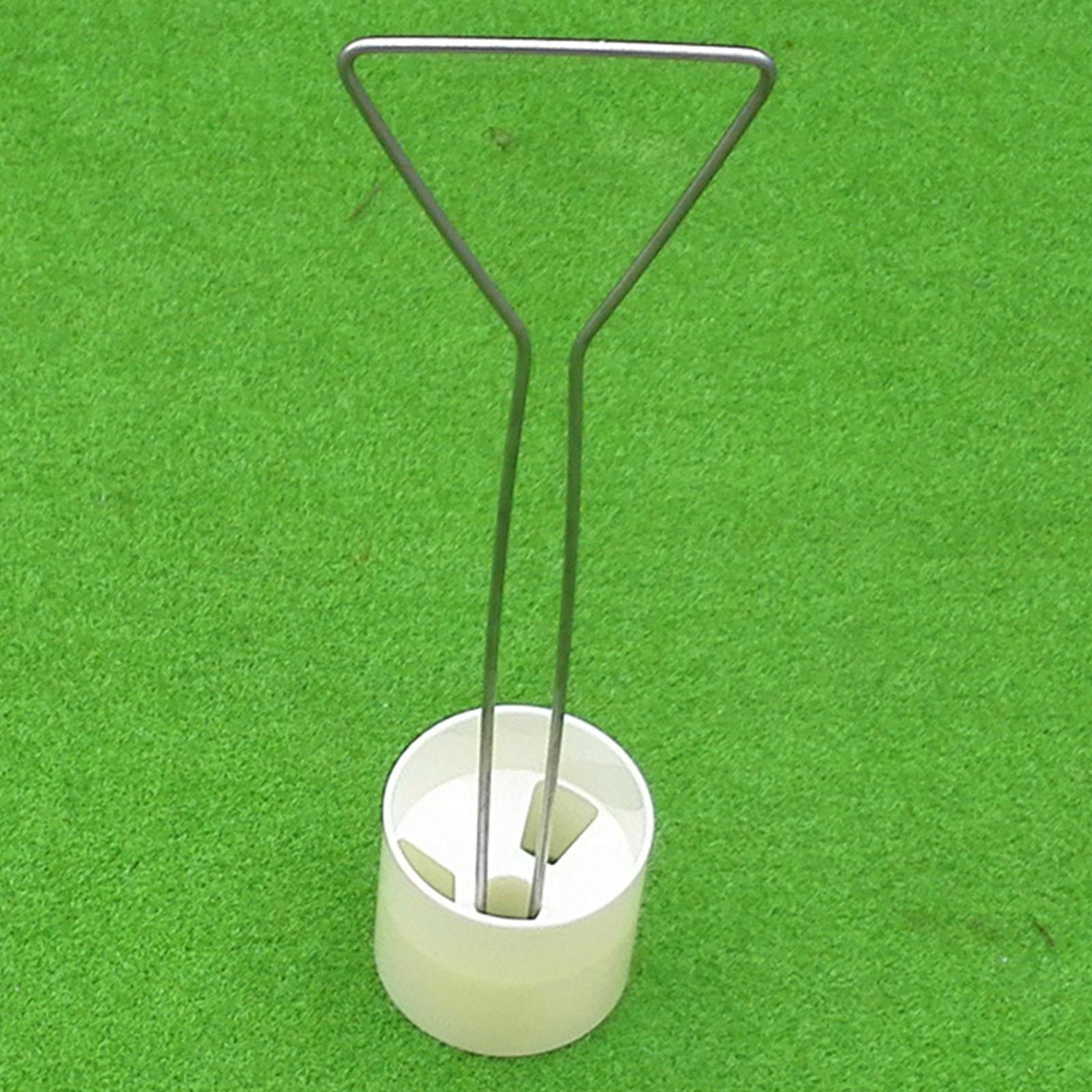 Green Cup Taker Portable Durable Professional Putting Green Cup Grabber