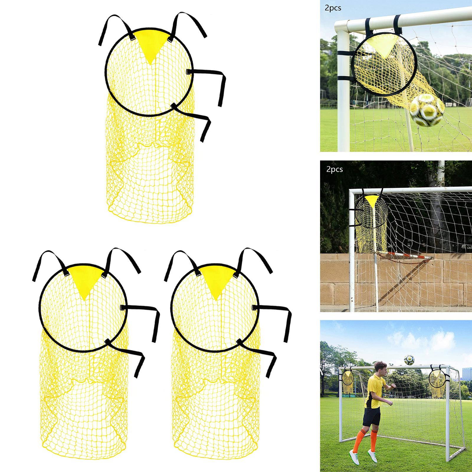 Football Training Net Folding Polypropylene Beginners Soccer Goal Target Net 1 Pieces