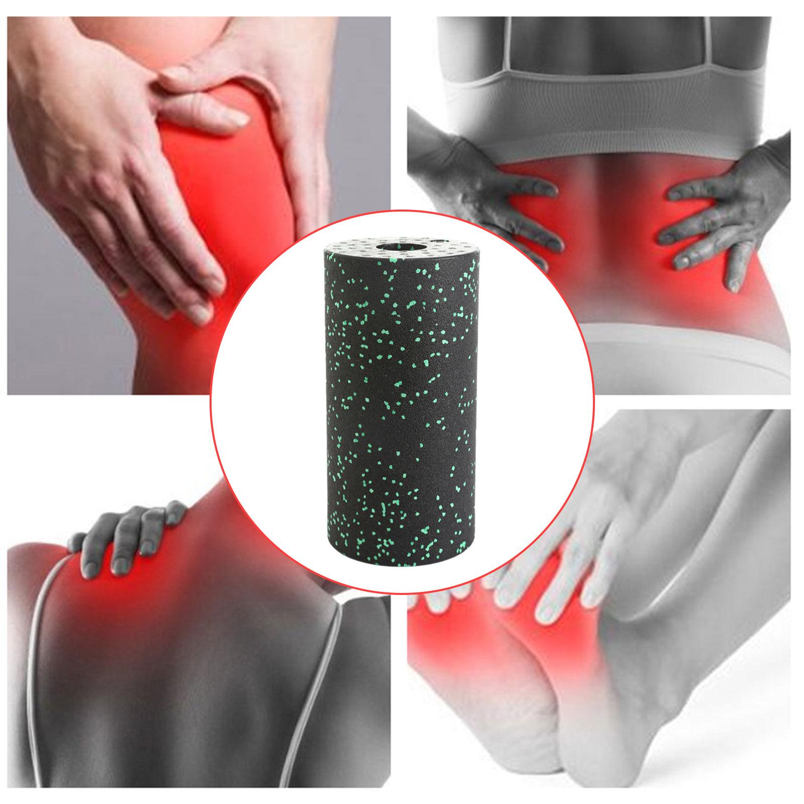 Foam Roller Firm Post Workout Muscle Recuperation Muscle Massage Pilates Green